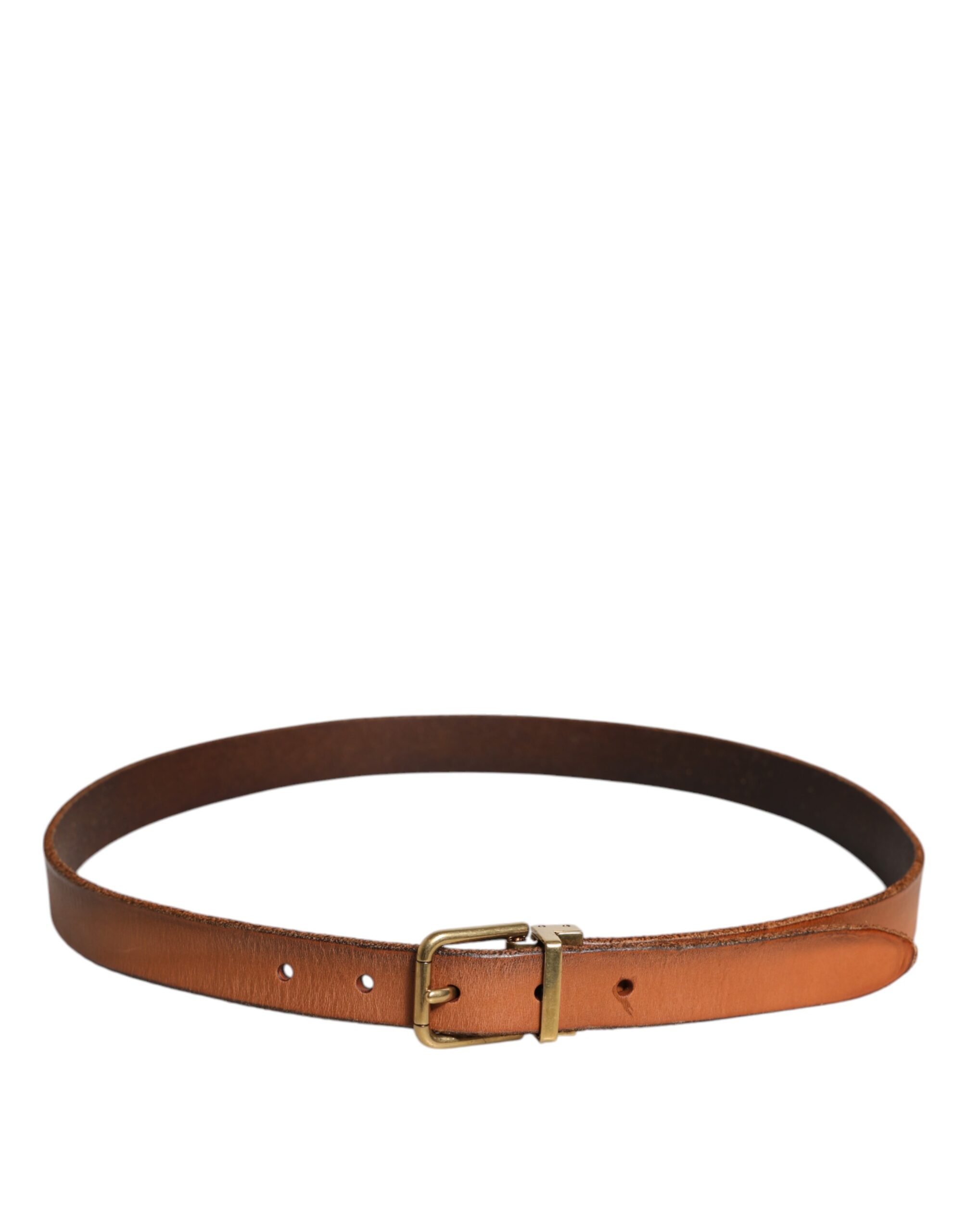 Leather Belt with Buckle