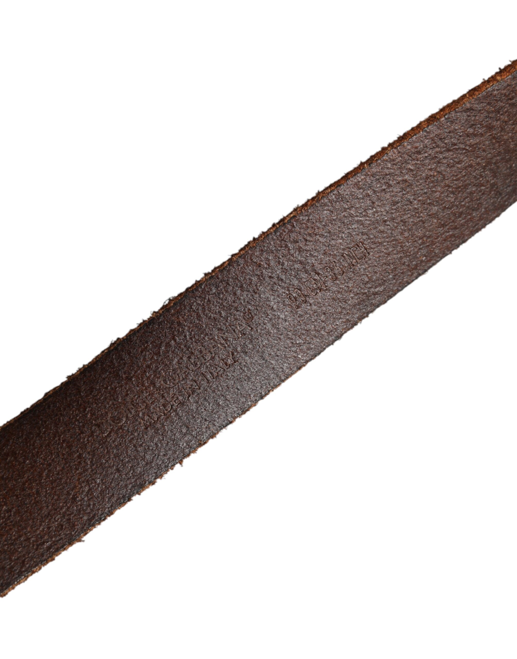 Leather Belt with Buckle
