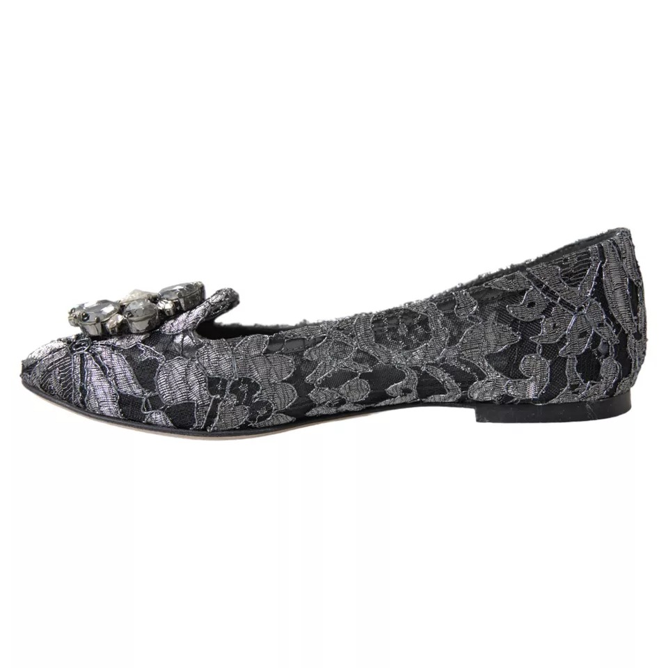 Lace Ballerina FlatsFloral Embellished Style