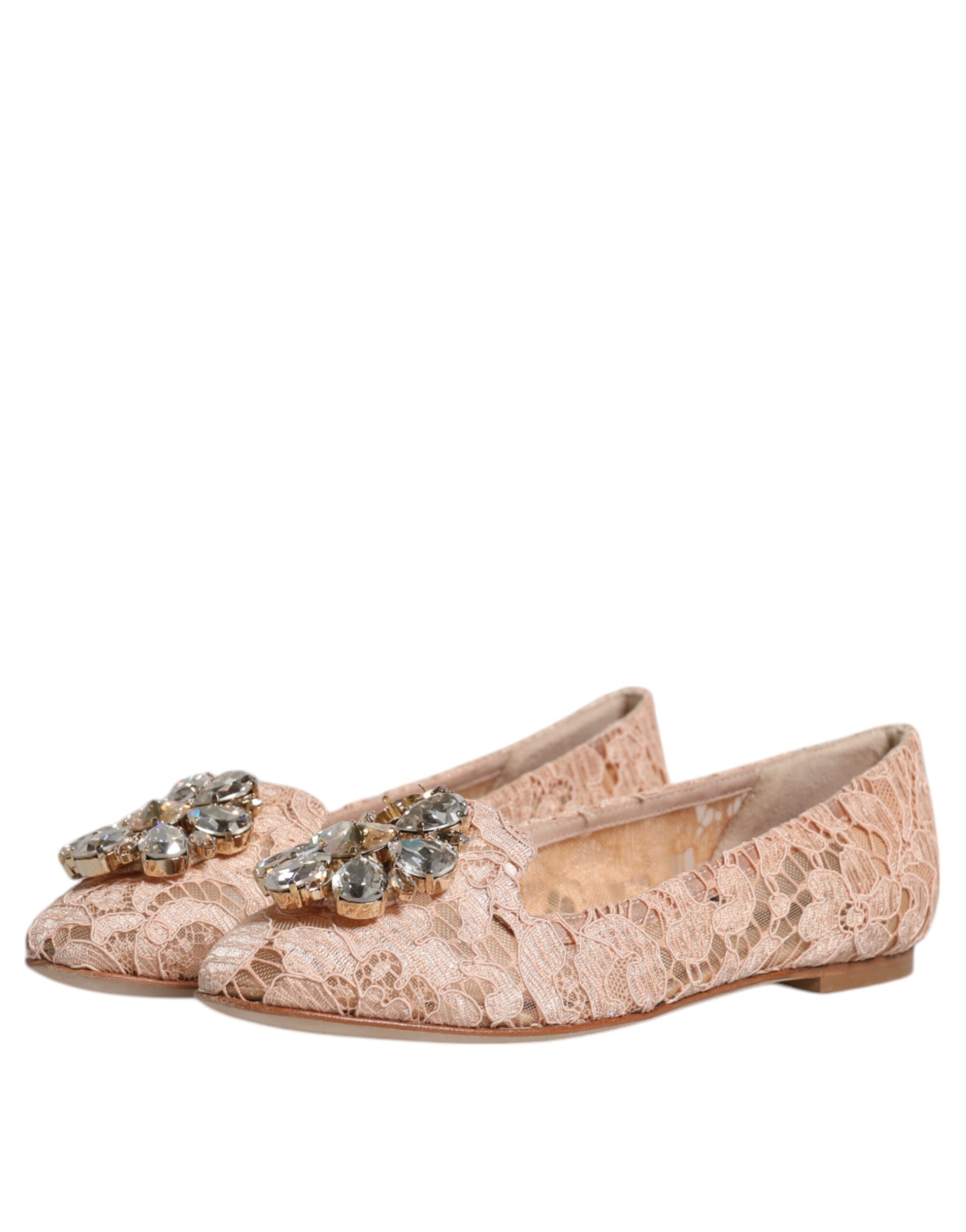 Lace Ballerinas CrystalEmbellished Style