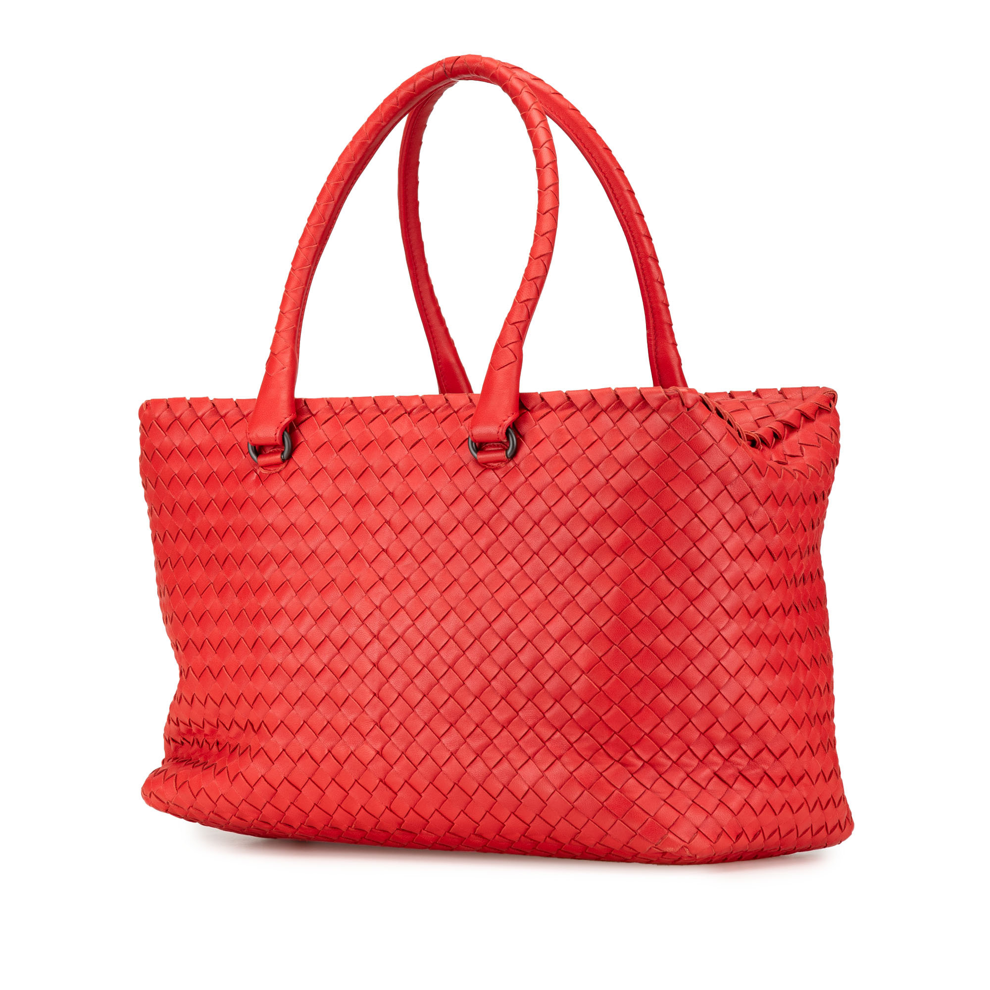 Intrecciato Leather Tote
