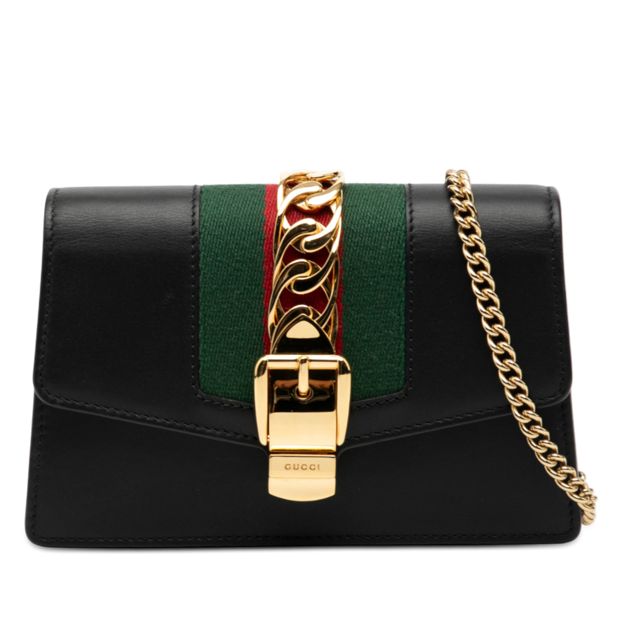 Pre-owned Chain Strap Flap Bag