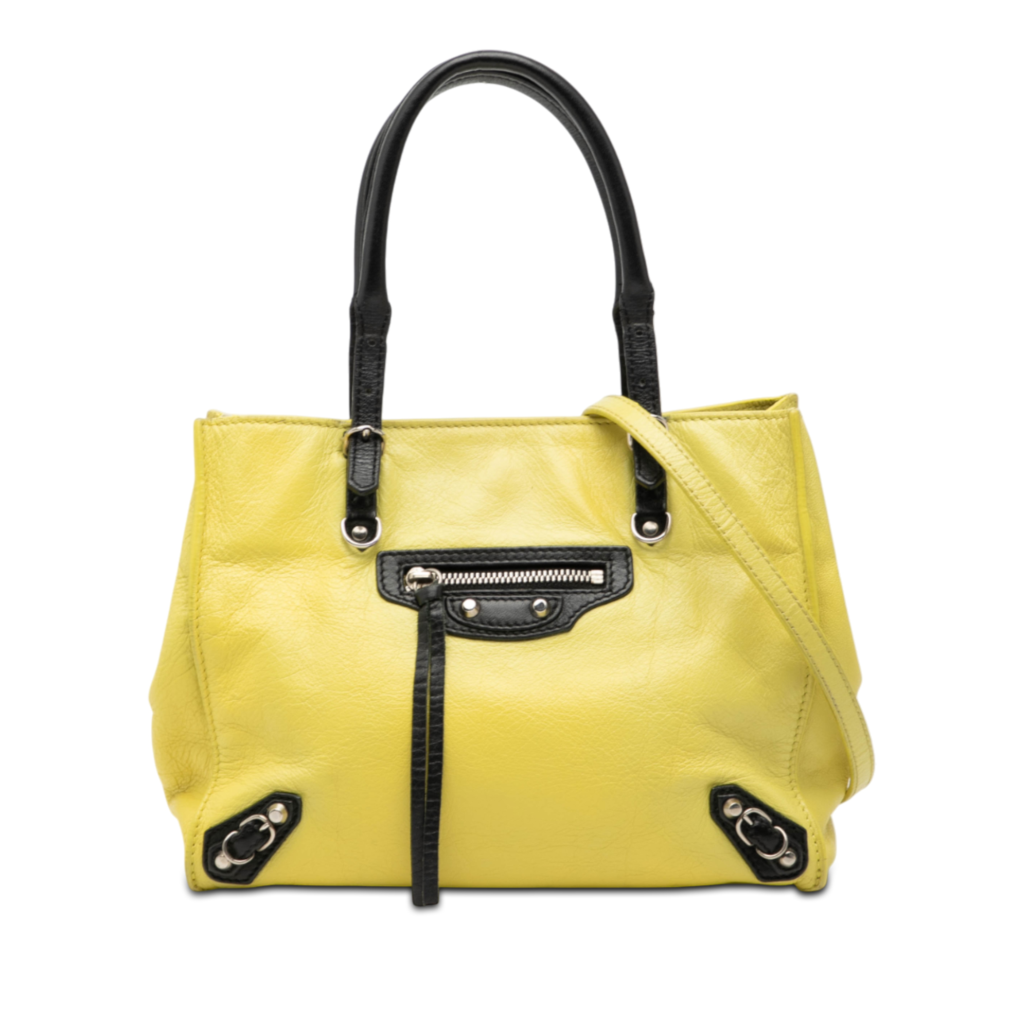Pre-owned Leather Tote Bag