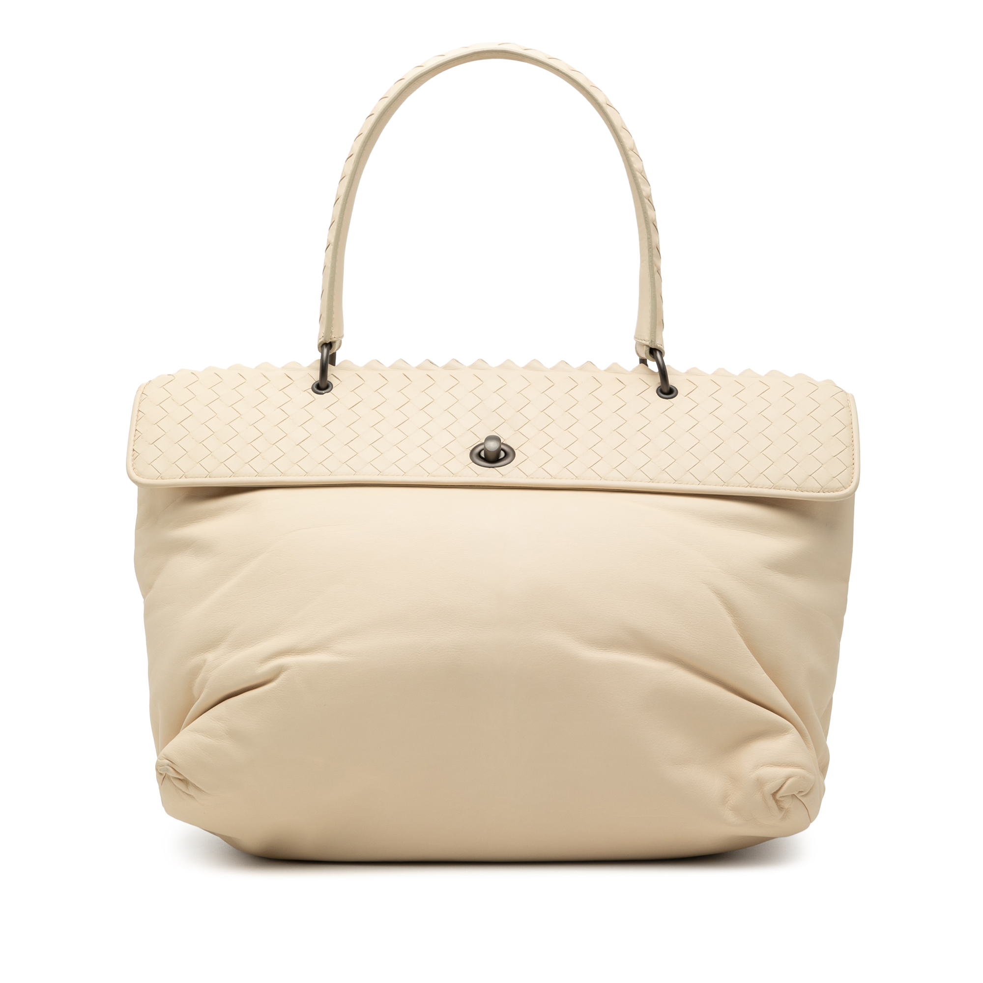 Pre-owned Leather Tote Bag