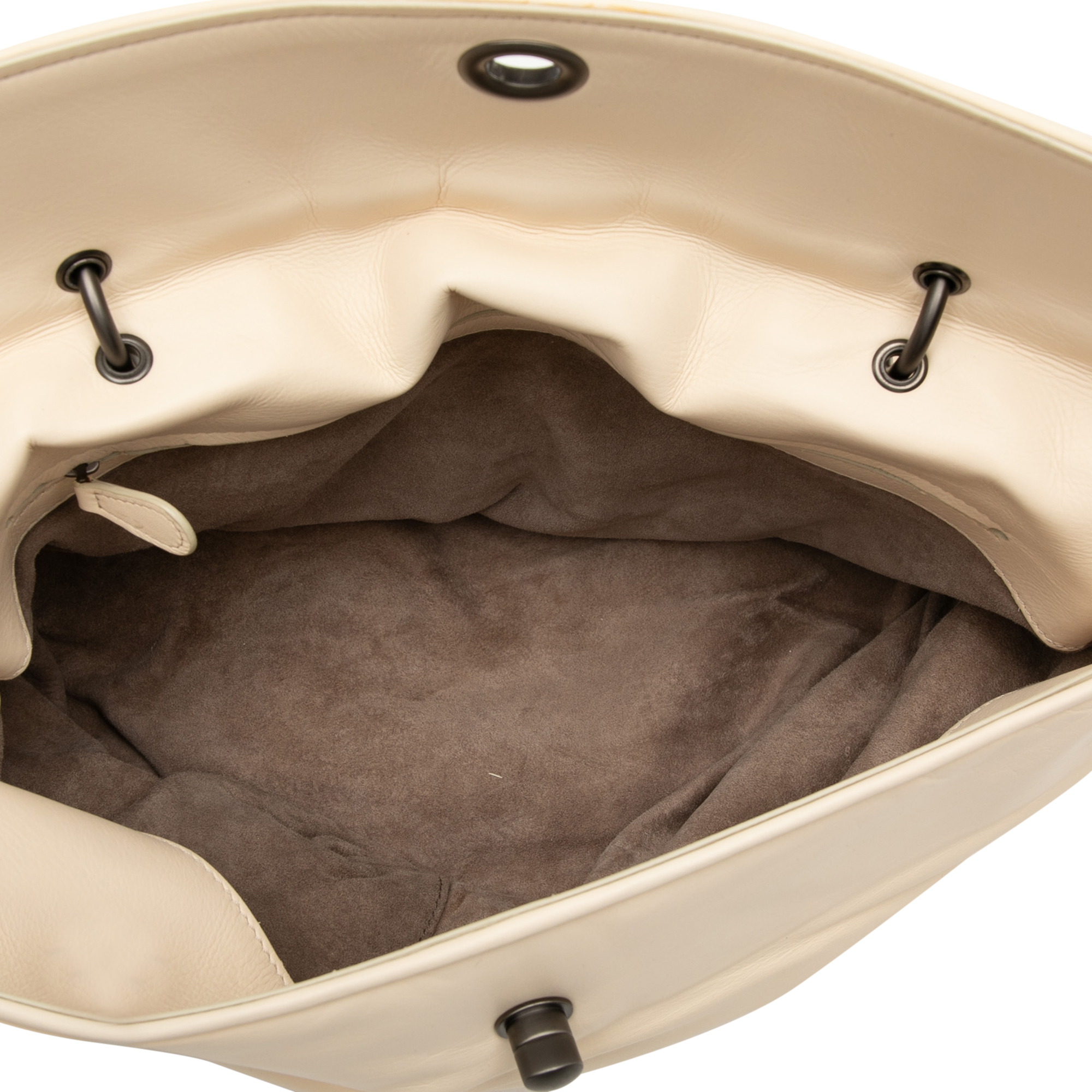 Pre-owned Leather Tote Bag
