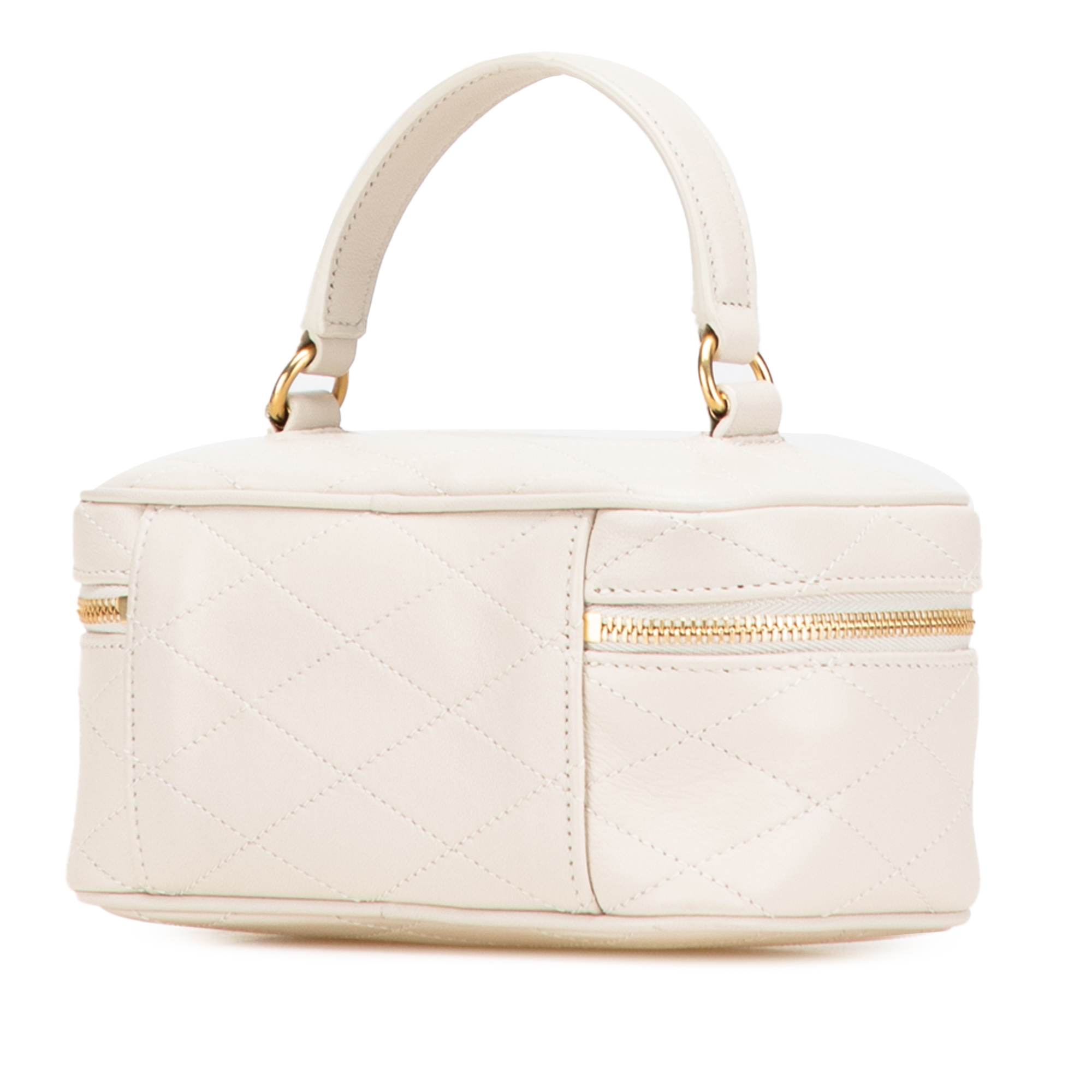 Quilted Crossbody Top Handle