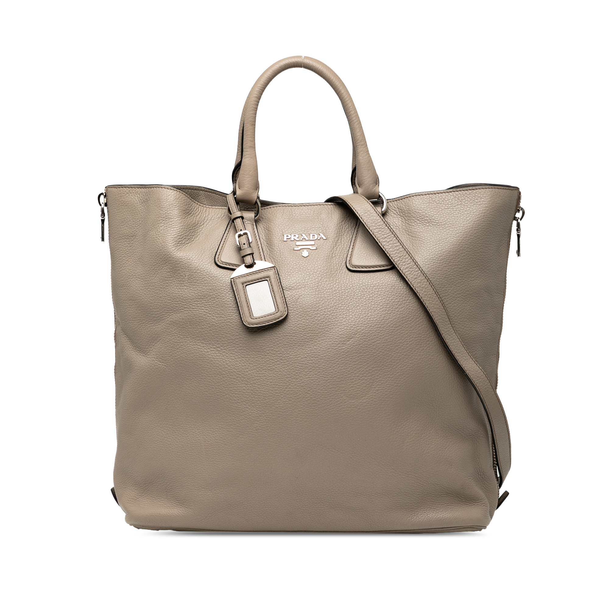 Pre-owned Leather Shopper Bag