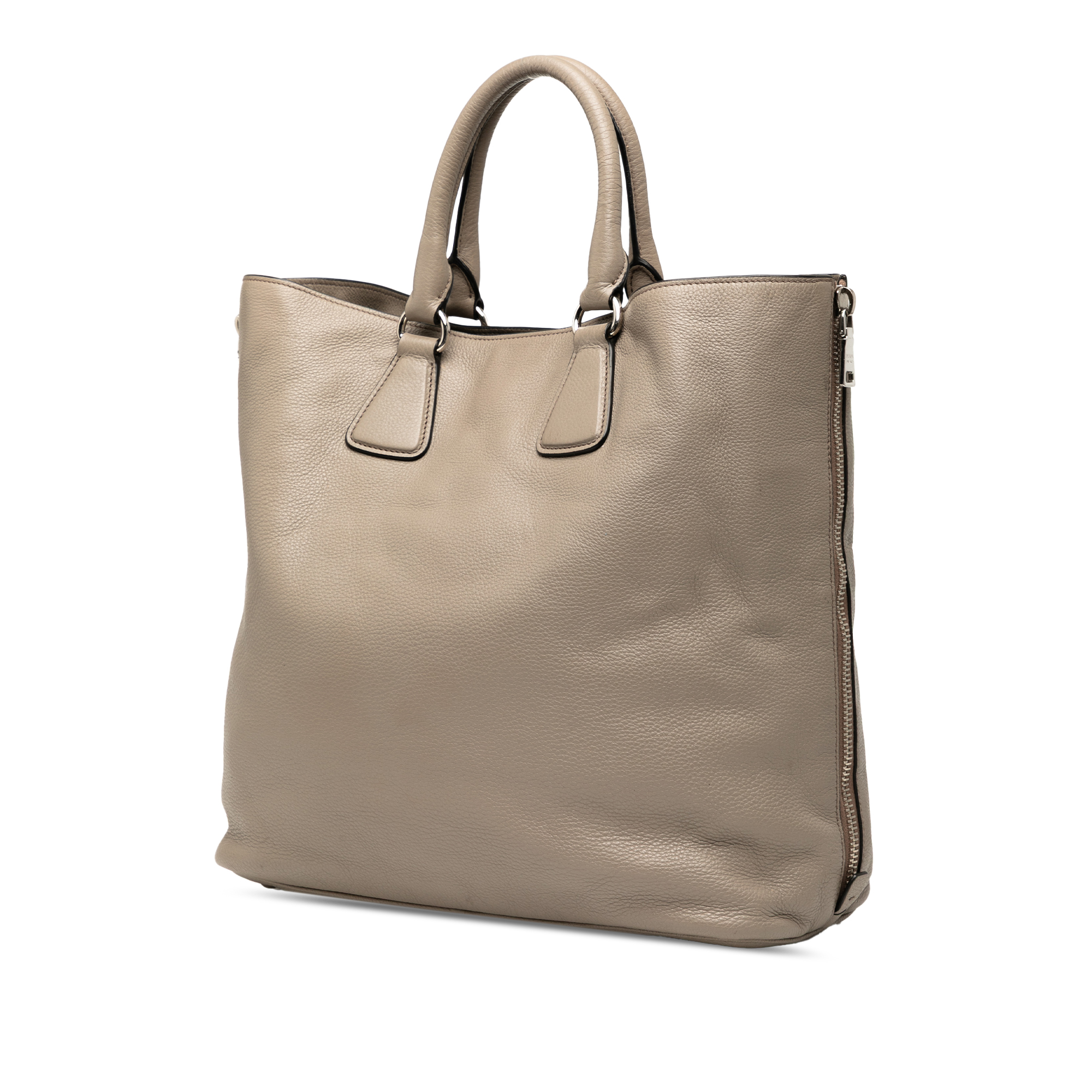 Pre-owned Leather Shopper Bag