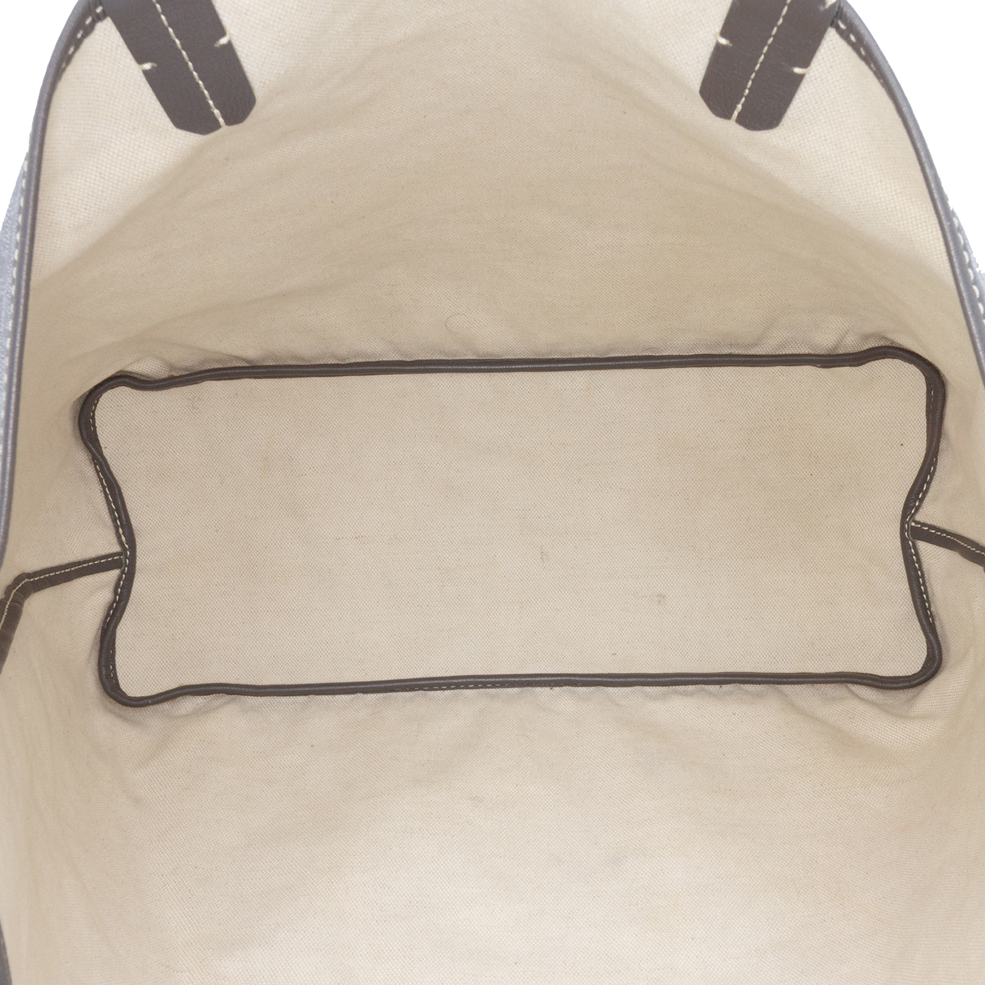 Pre-owned Printed Coated Canvas Tote