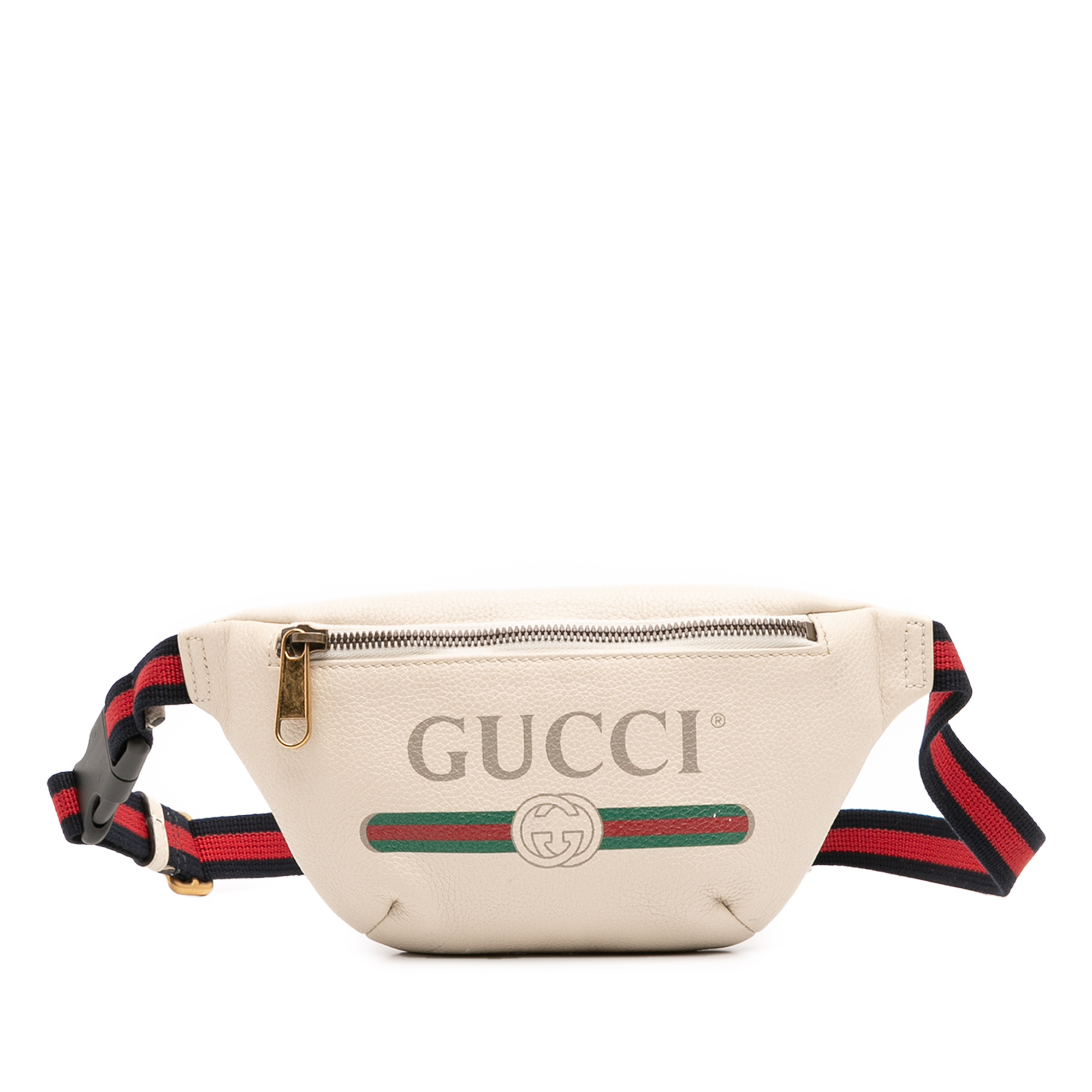 Logo Leather Belt Bag