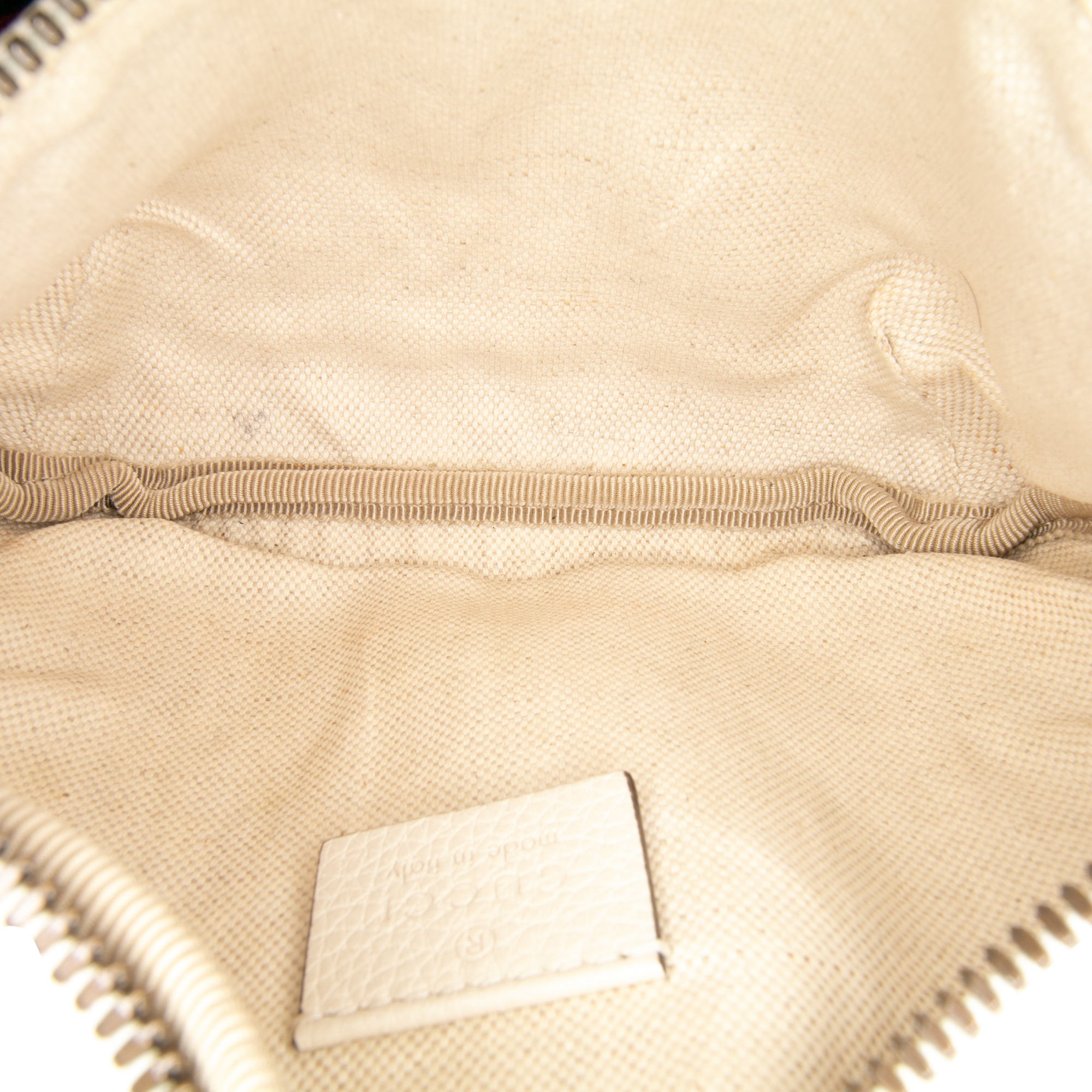 Logo Leather Belt Bag