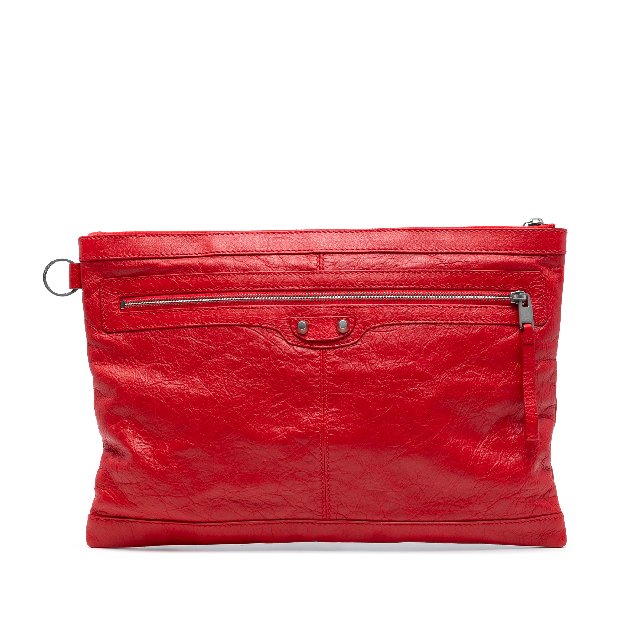 Pre-owned Leather Pouch