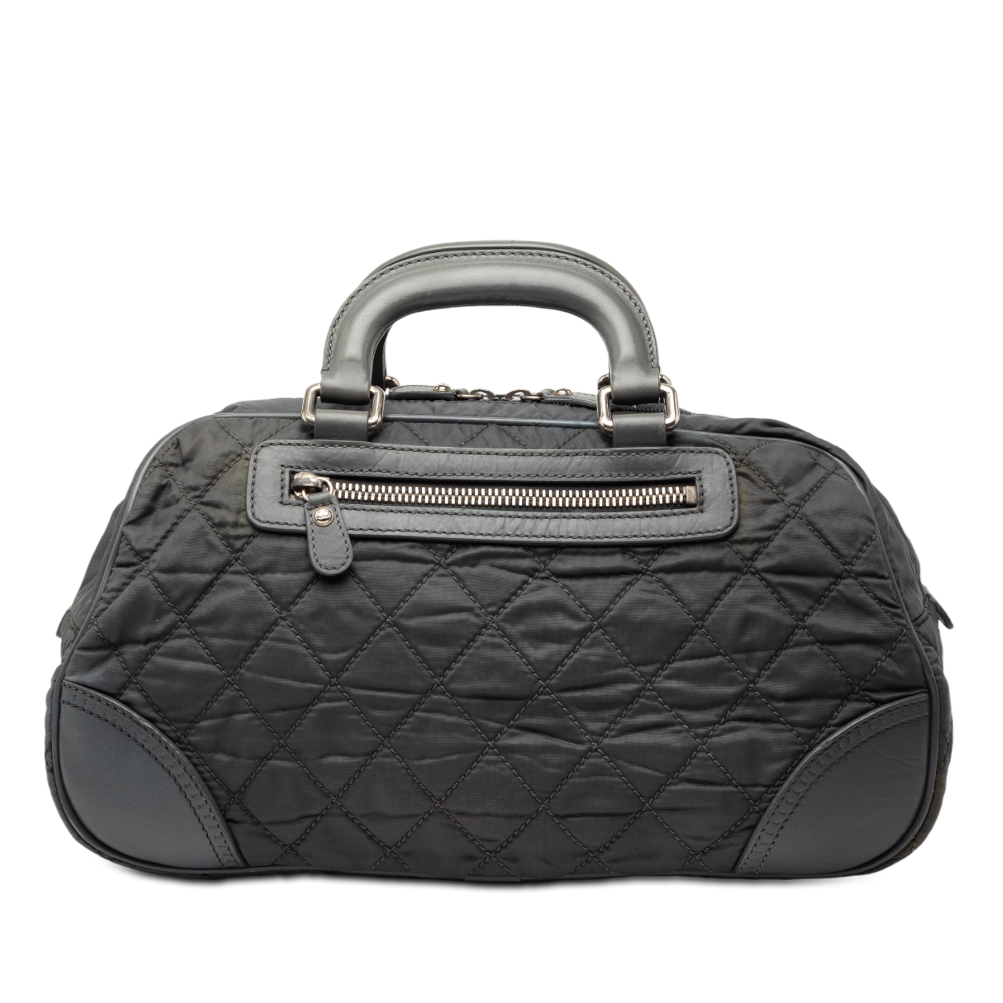 Pre-owned Quilted Satchel Bag