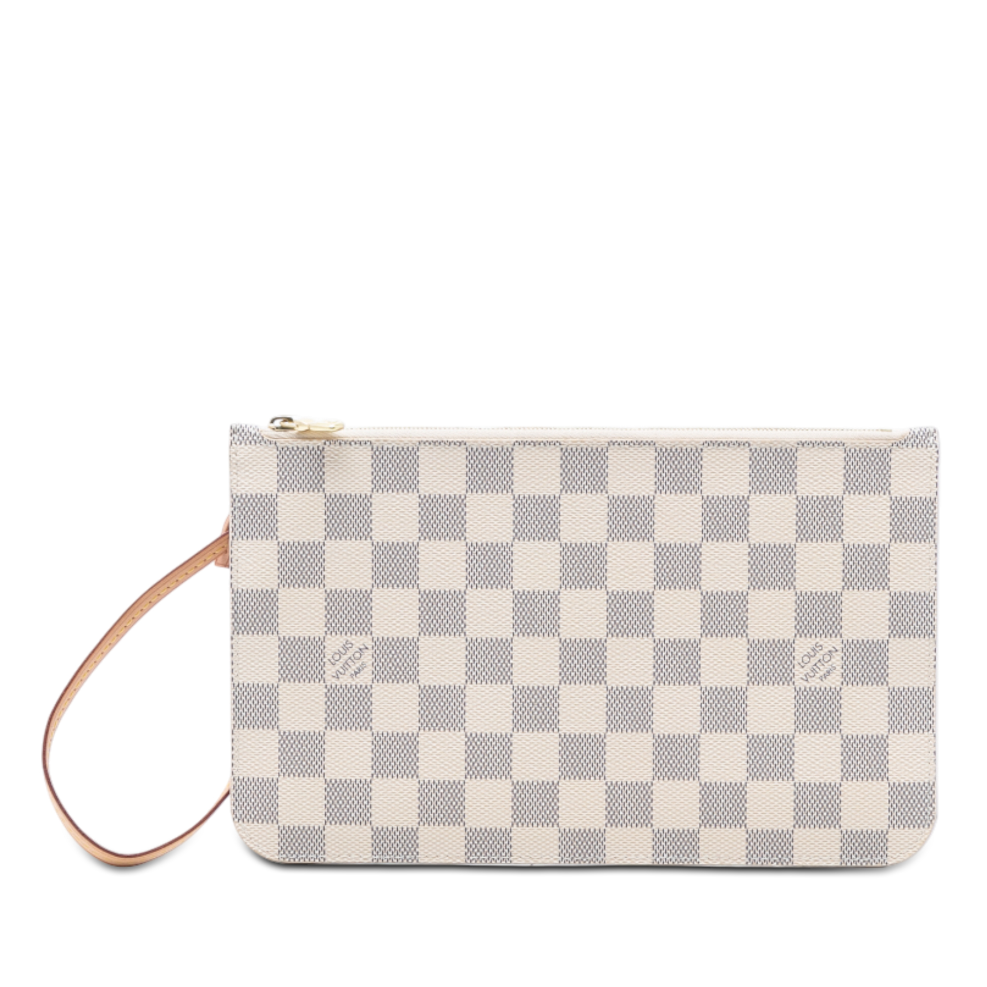 Pre-owned Patterned Zip Pouch