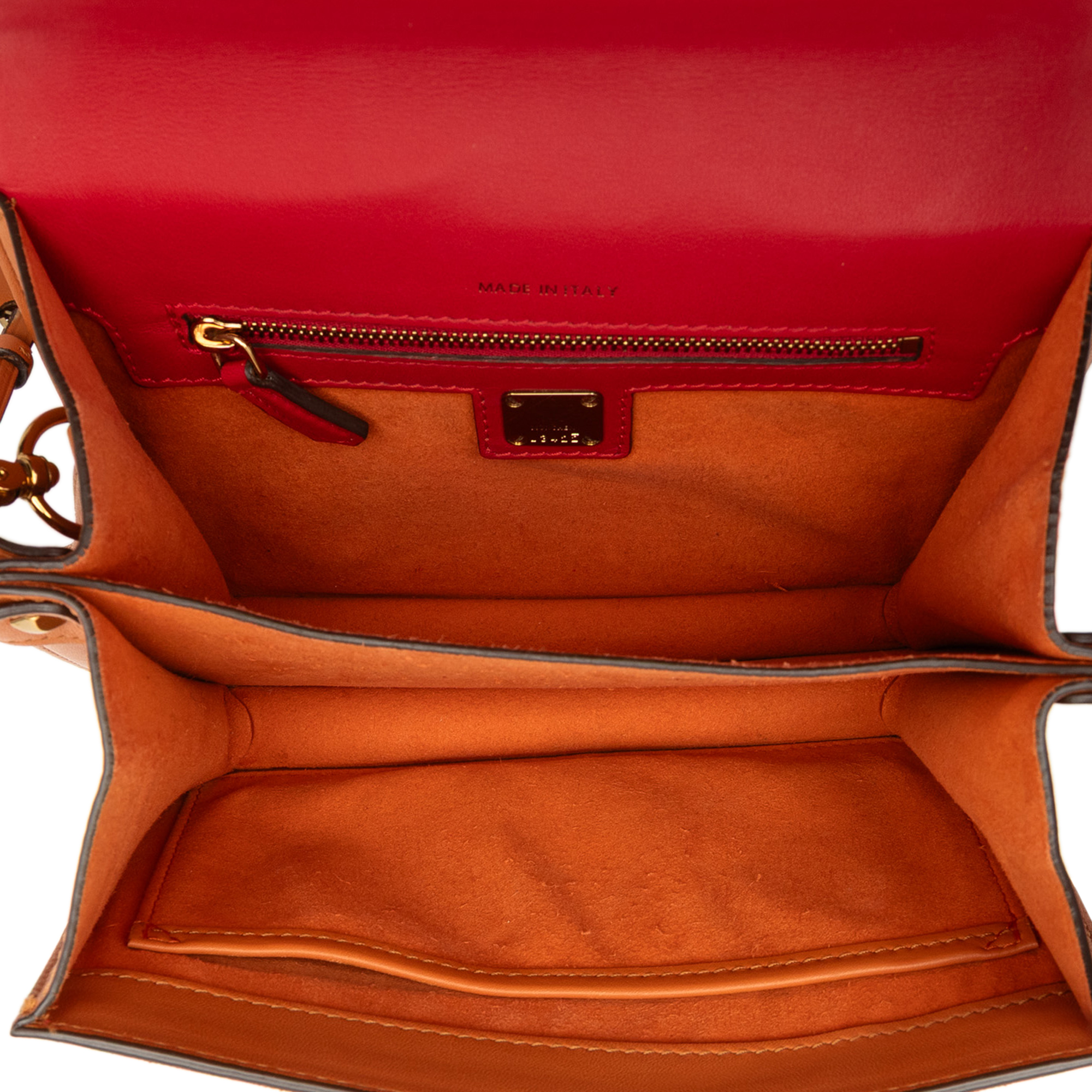 Pre-owned Studded Leather Crossbody Bag