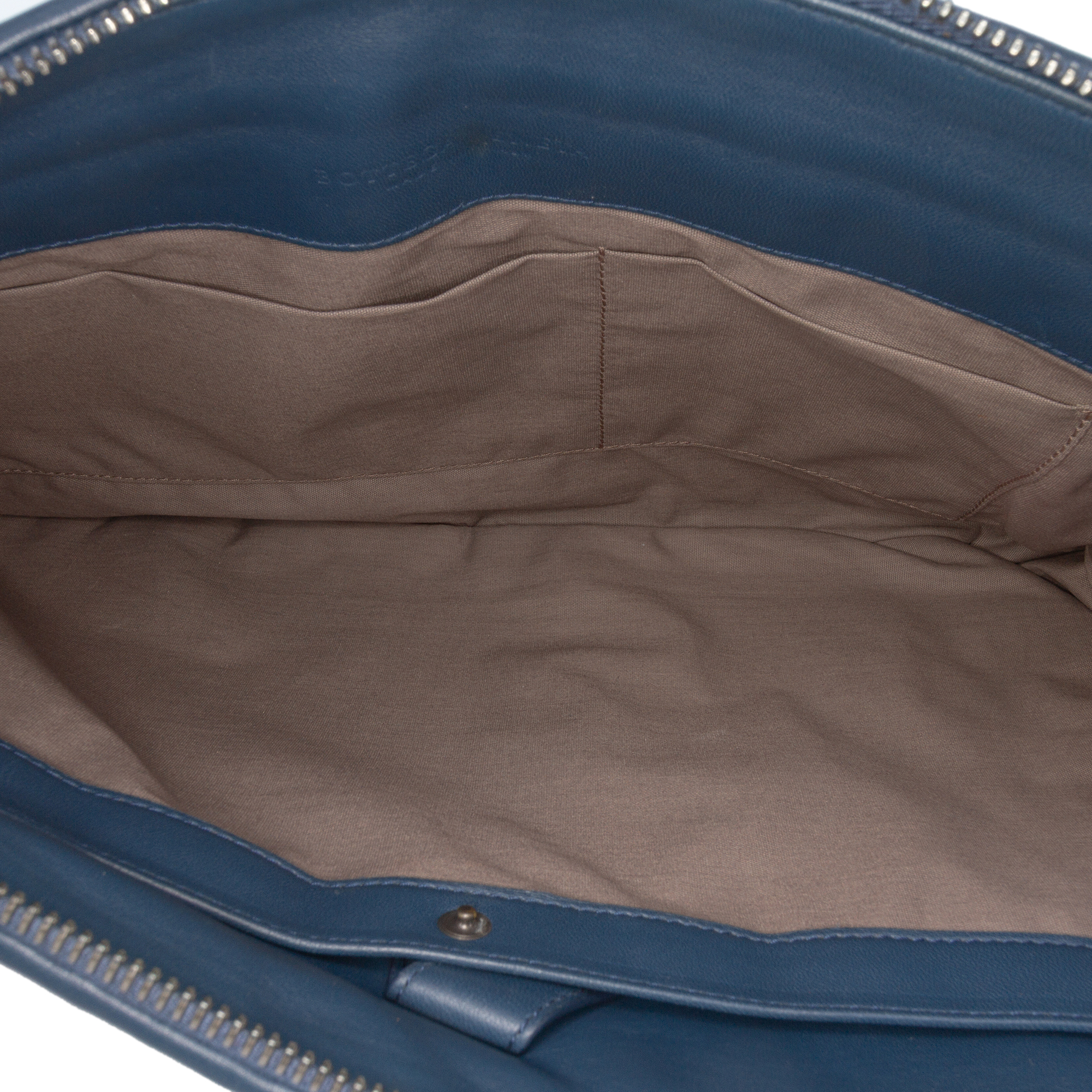 Pre-owned Leather Zip Pouch