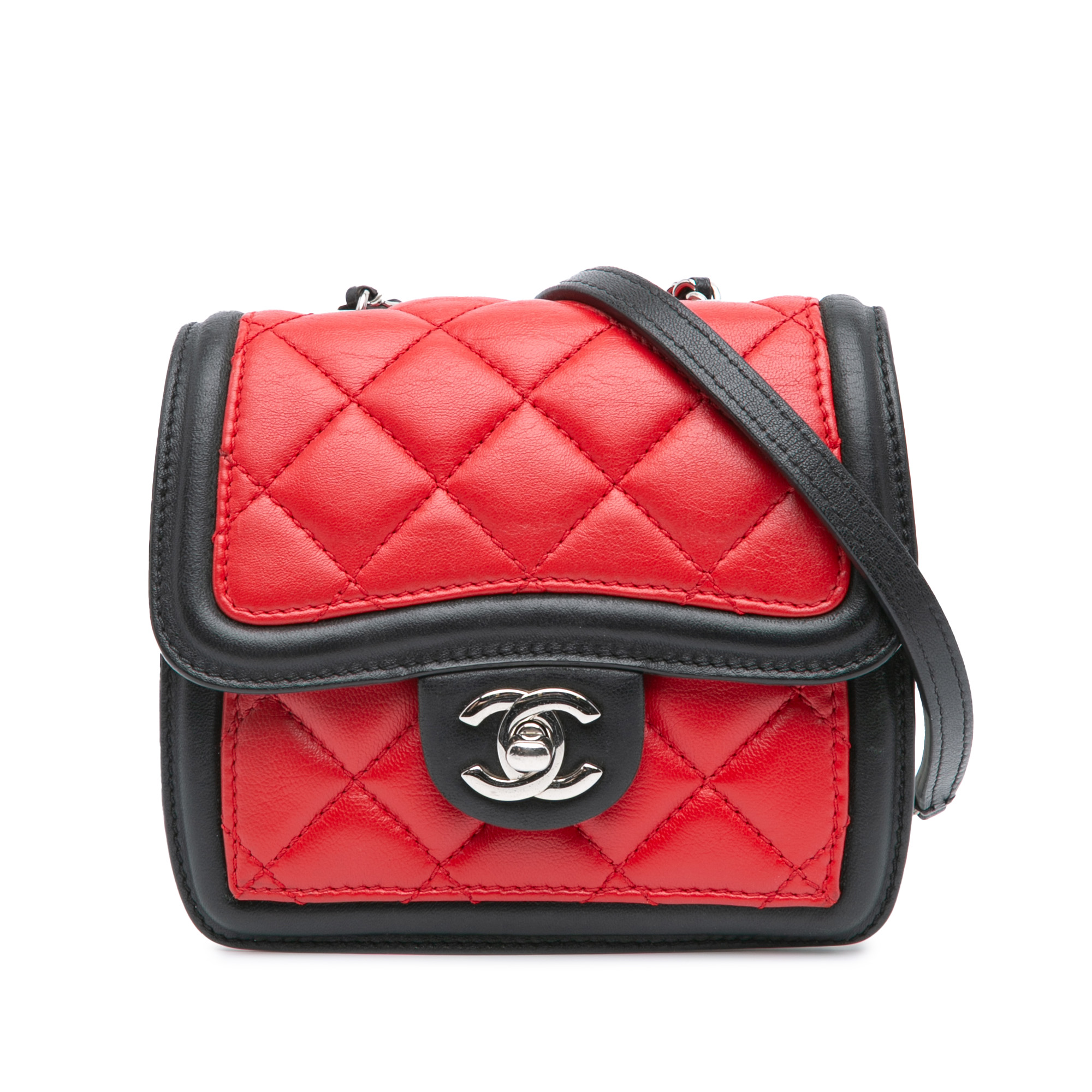 Chanel Quilted Lambskin Leather Crossbody