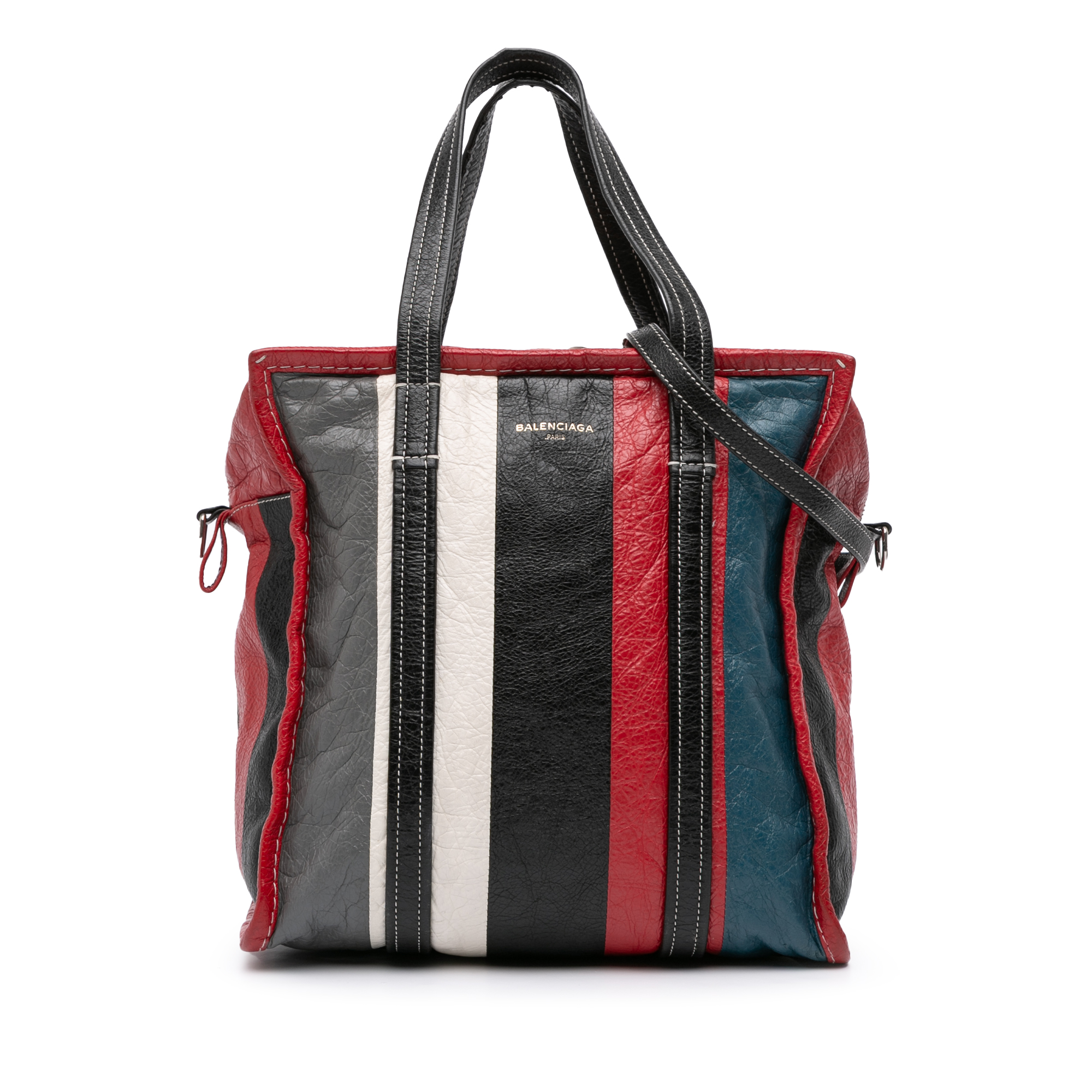 Pre-owned Leather Shopping Bag