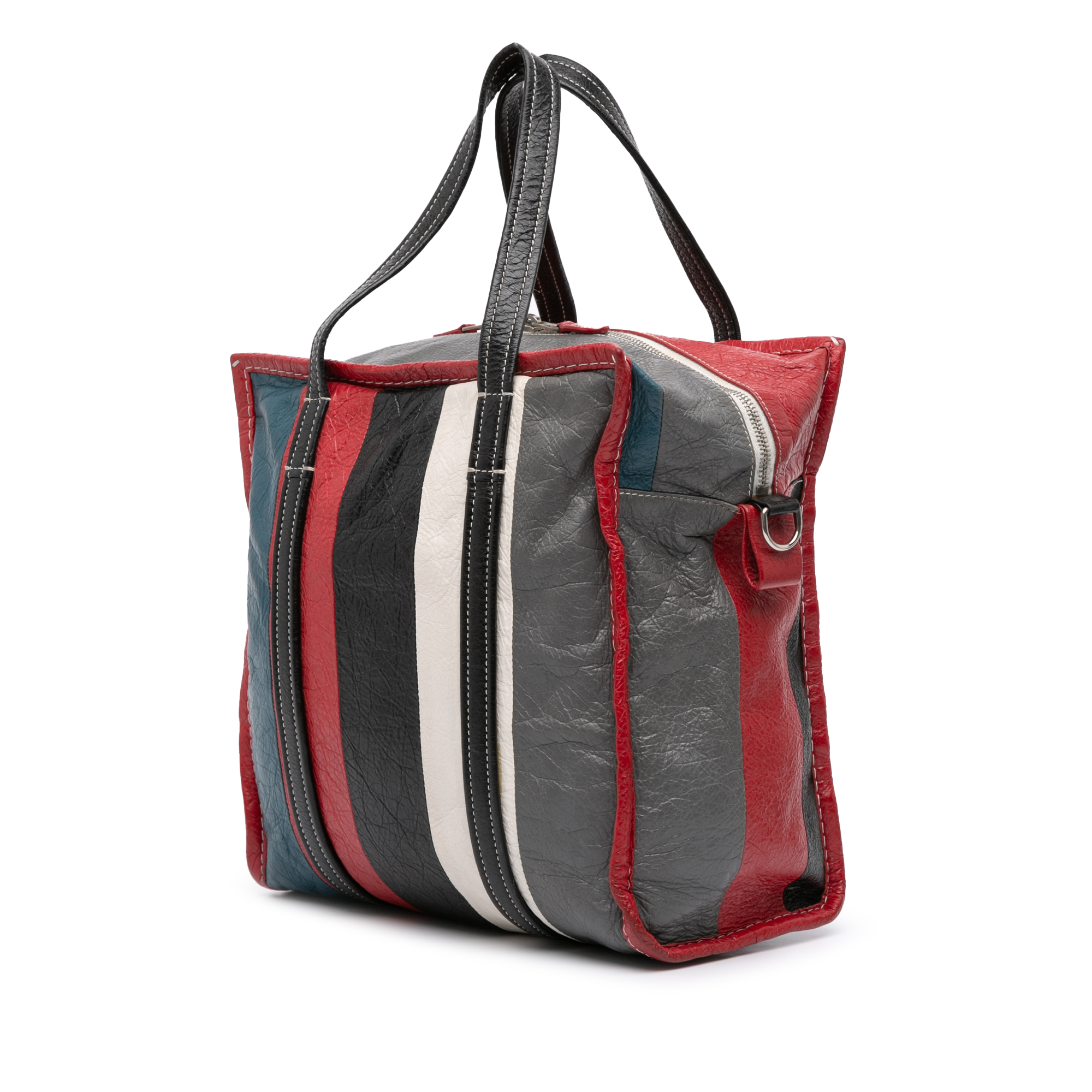 Pre-owned Leather Shopping Bag