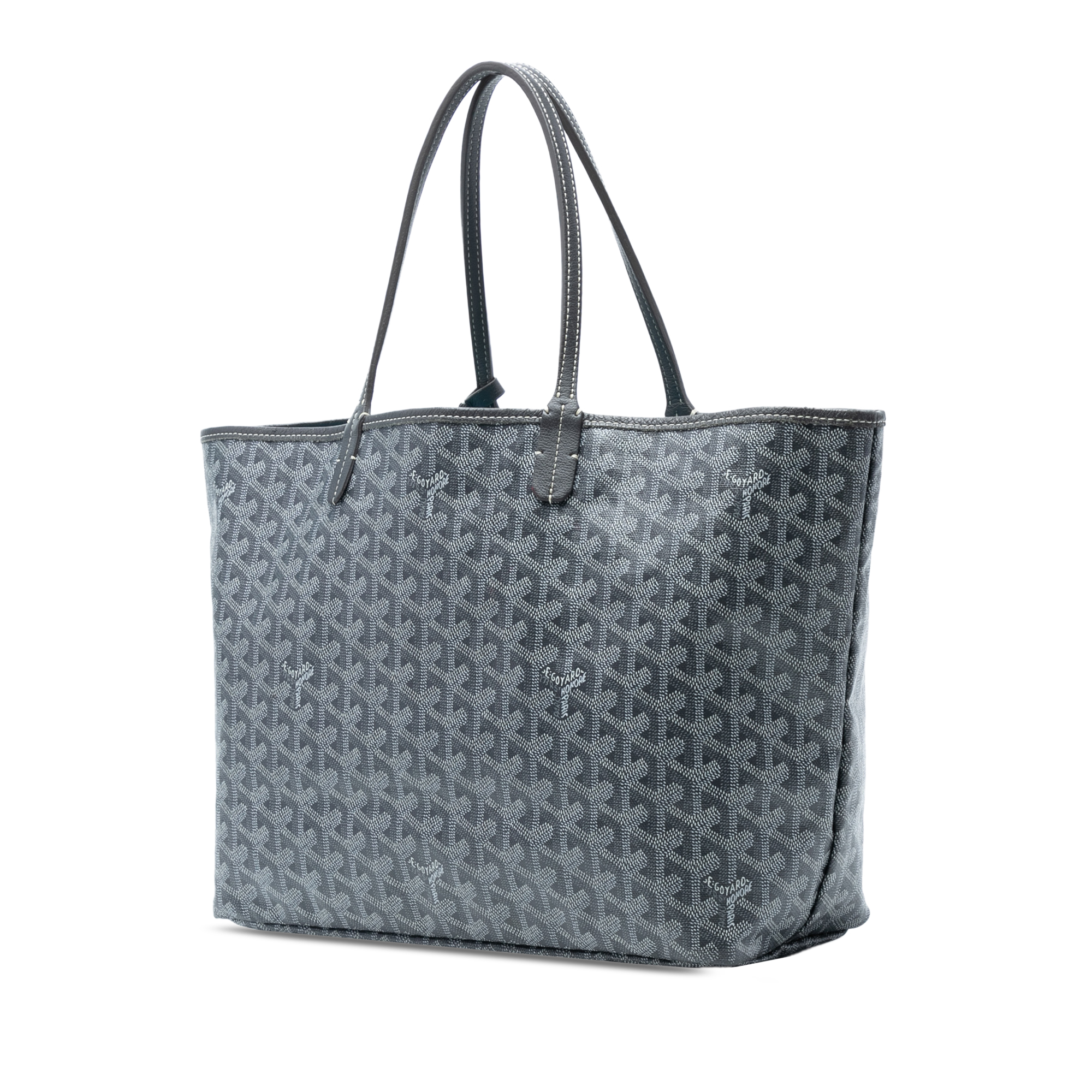 Pre-owned Printed Coated Canvas Tote