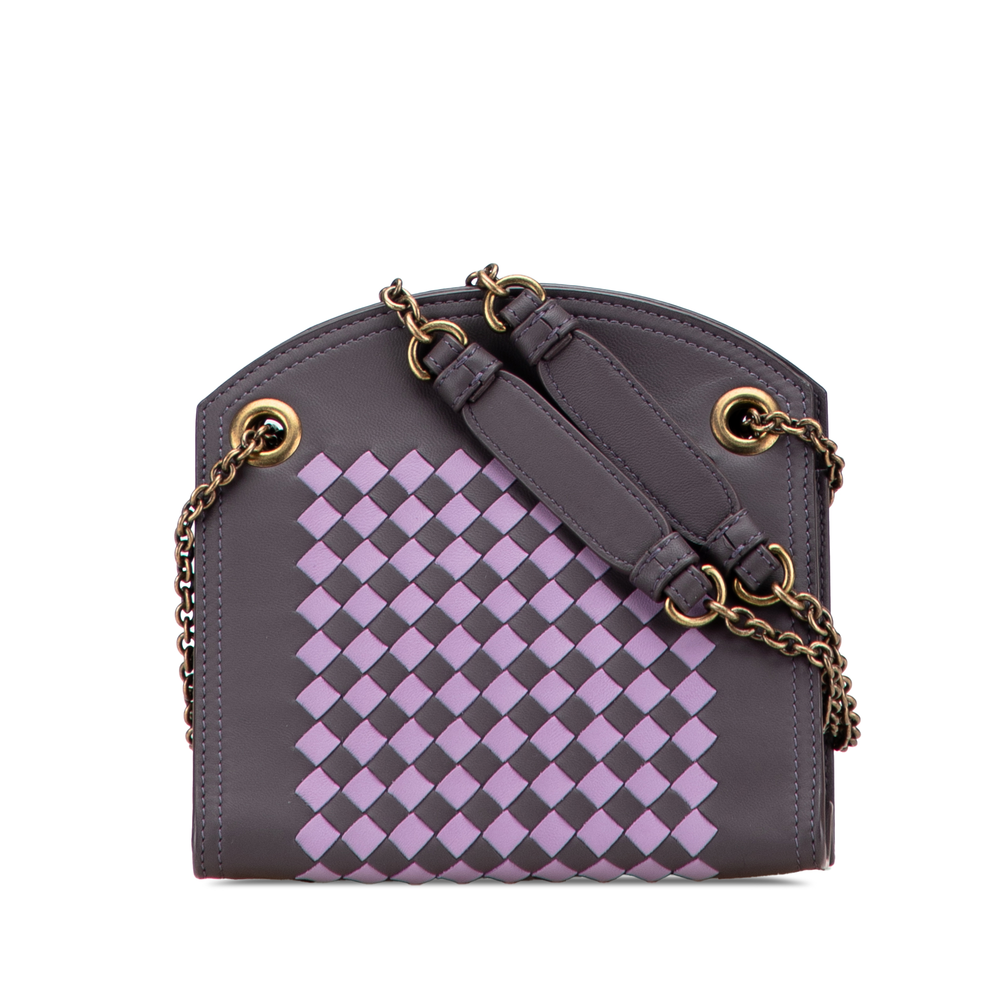 Pre-owned Chain Leather Bag