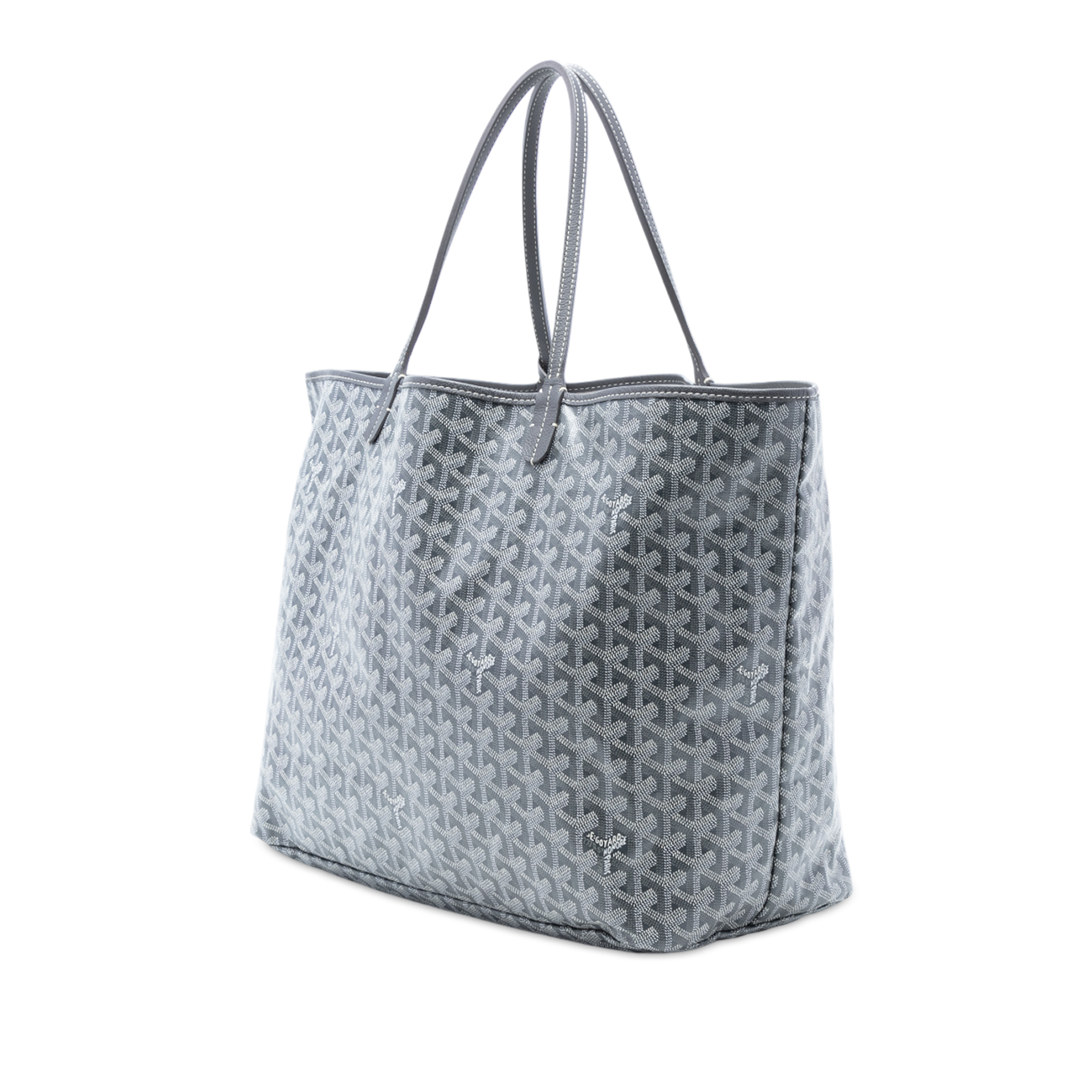 Pre-owned Printed Coated Canvas Tote