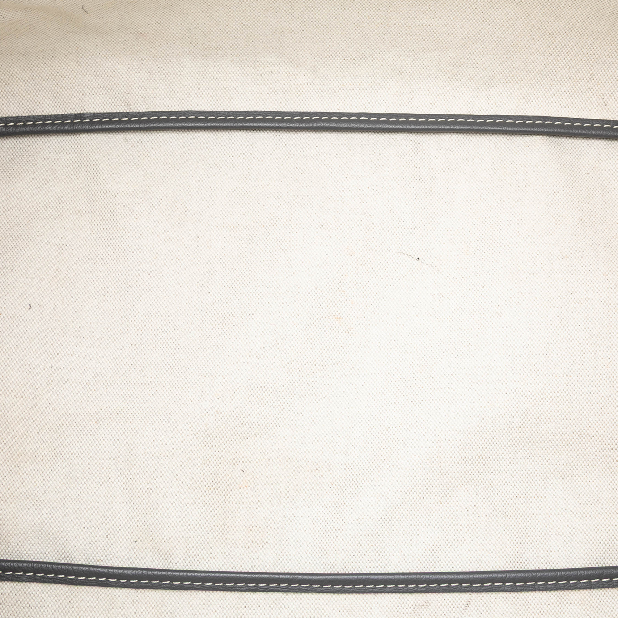 Pre-owned Printed Coated Canvas Tote