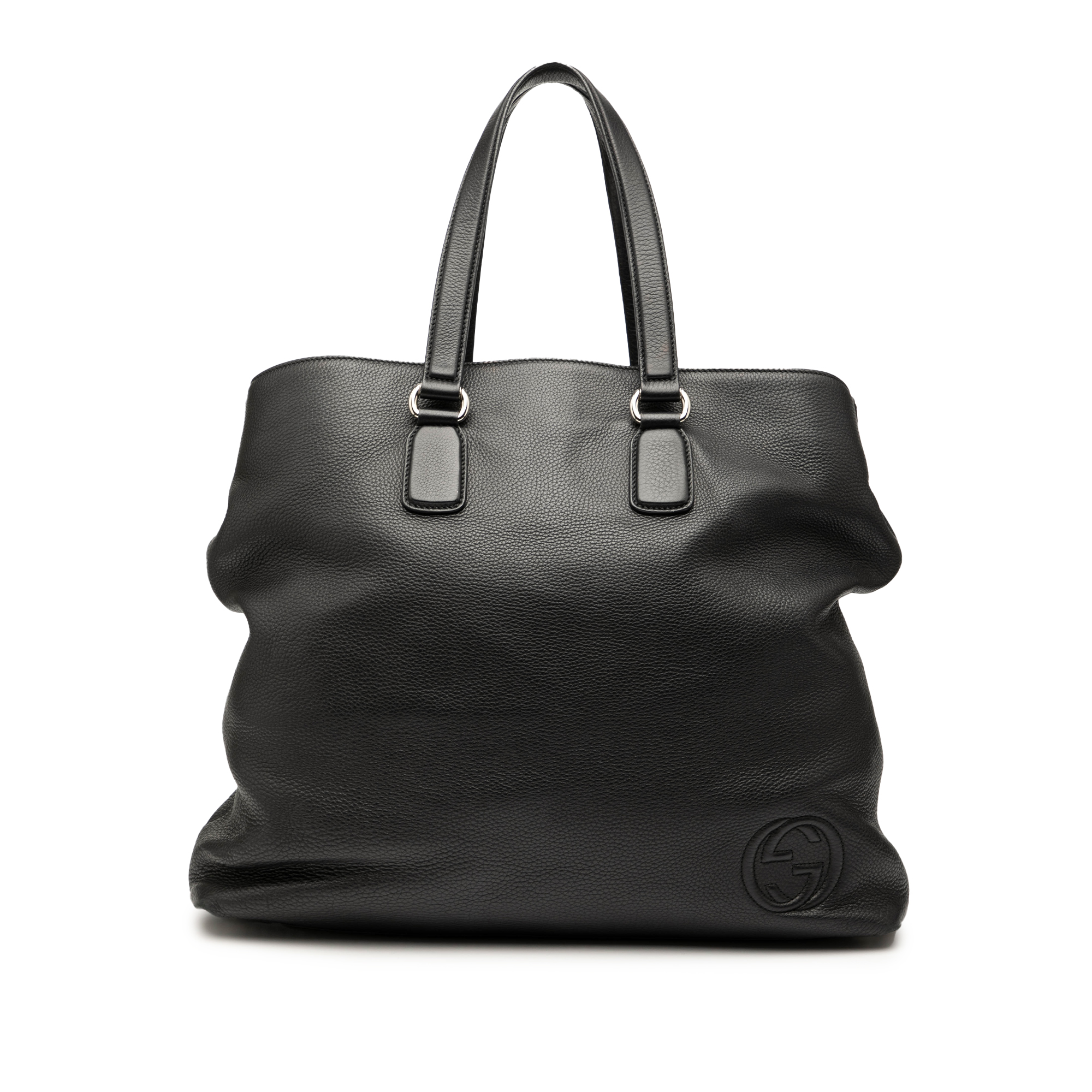 Pre-owned Leather Tote Bag