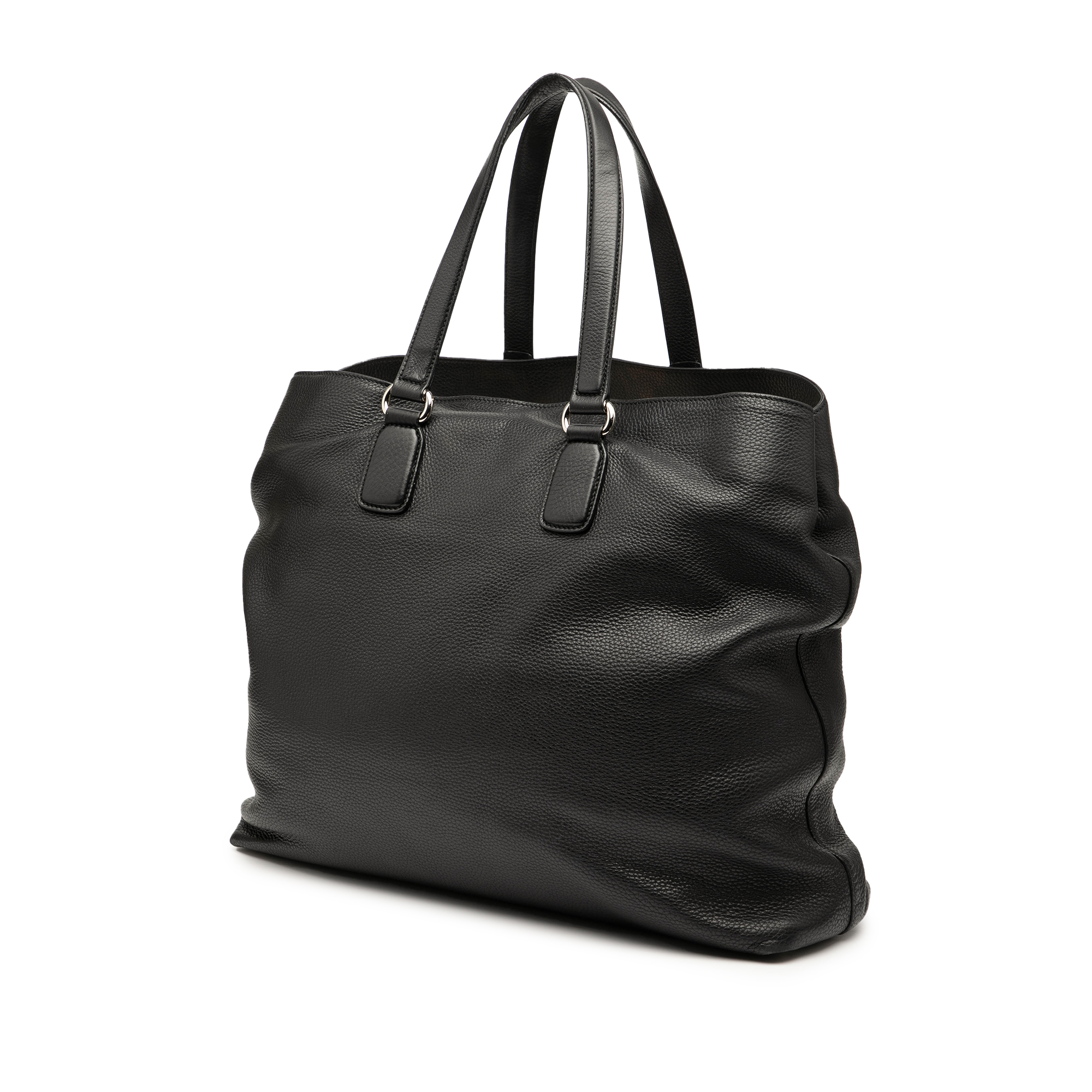 Pre-owned Leather Tote Bag