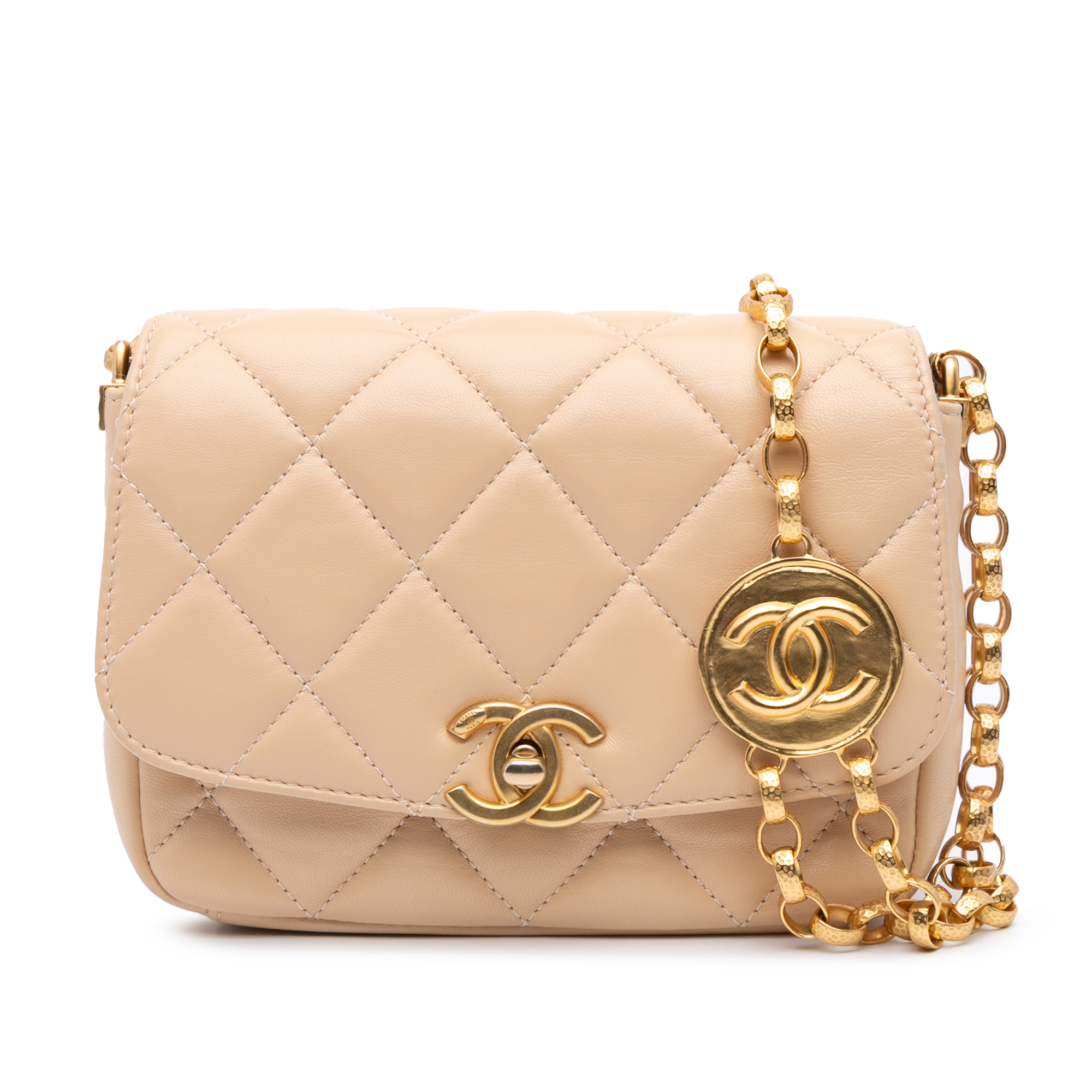 Chanel Quilted Lambskin Crossbody