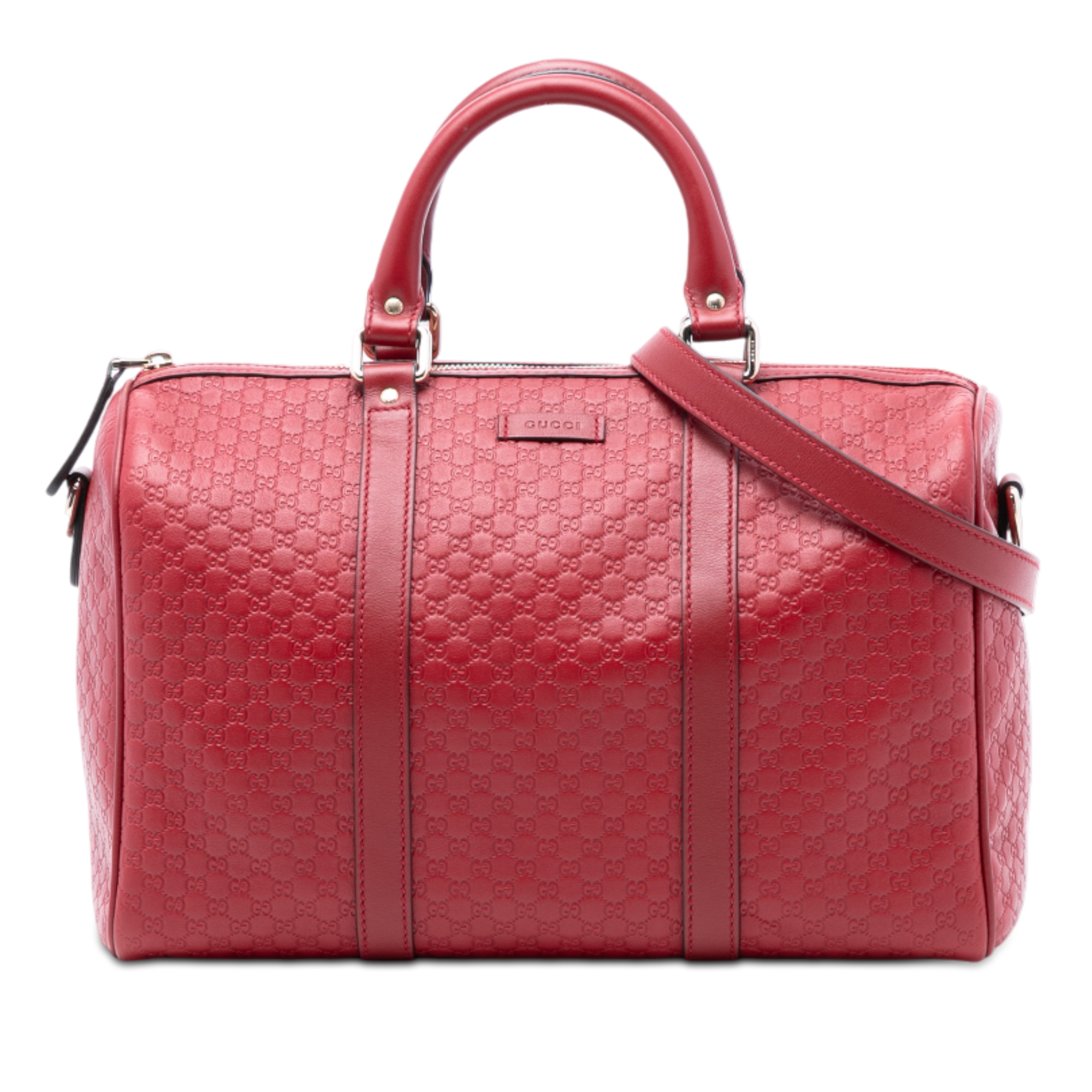 Pre-owned Leather Duffle Bag