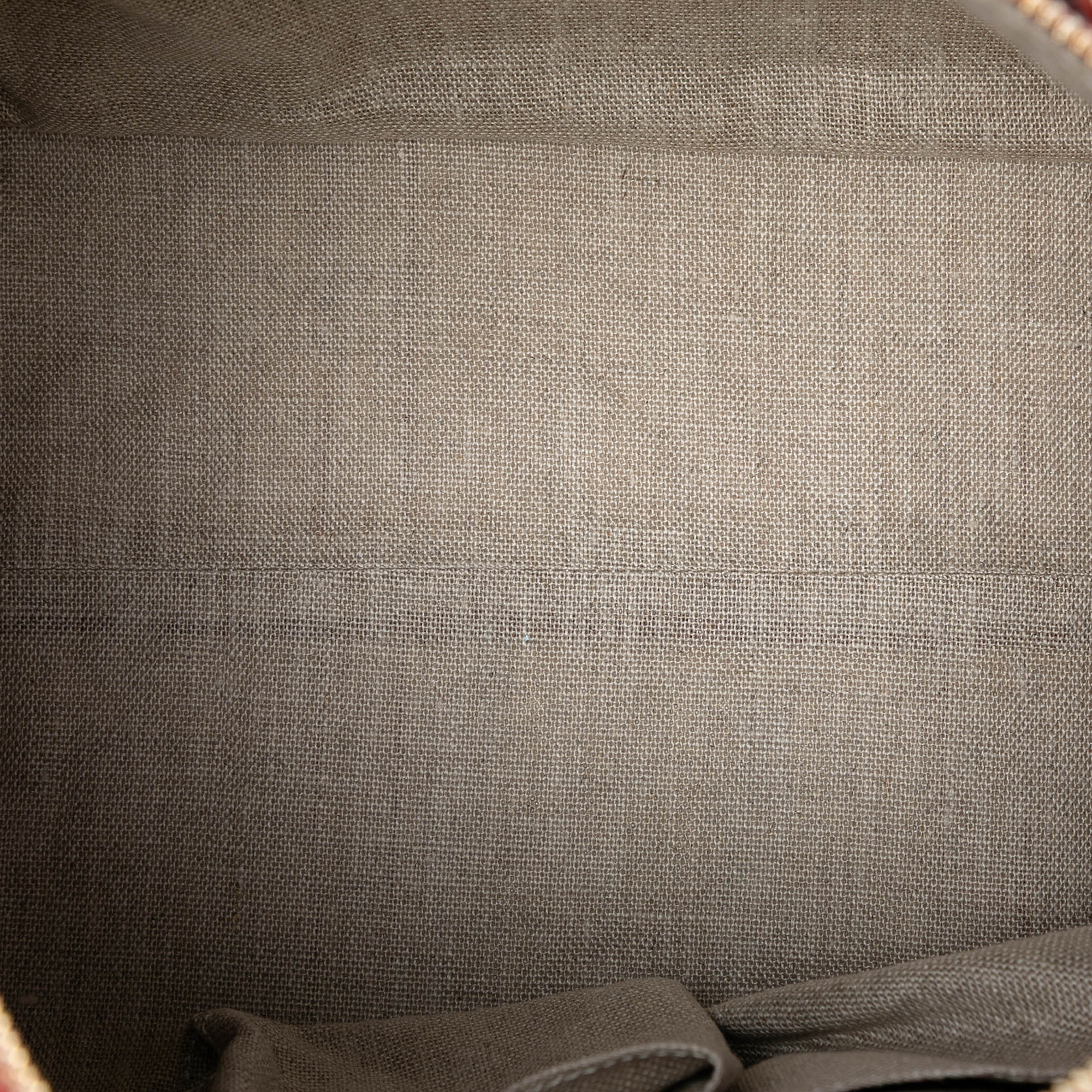 Pre-owned Leather Duffle Bag