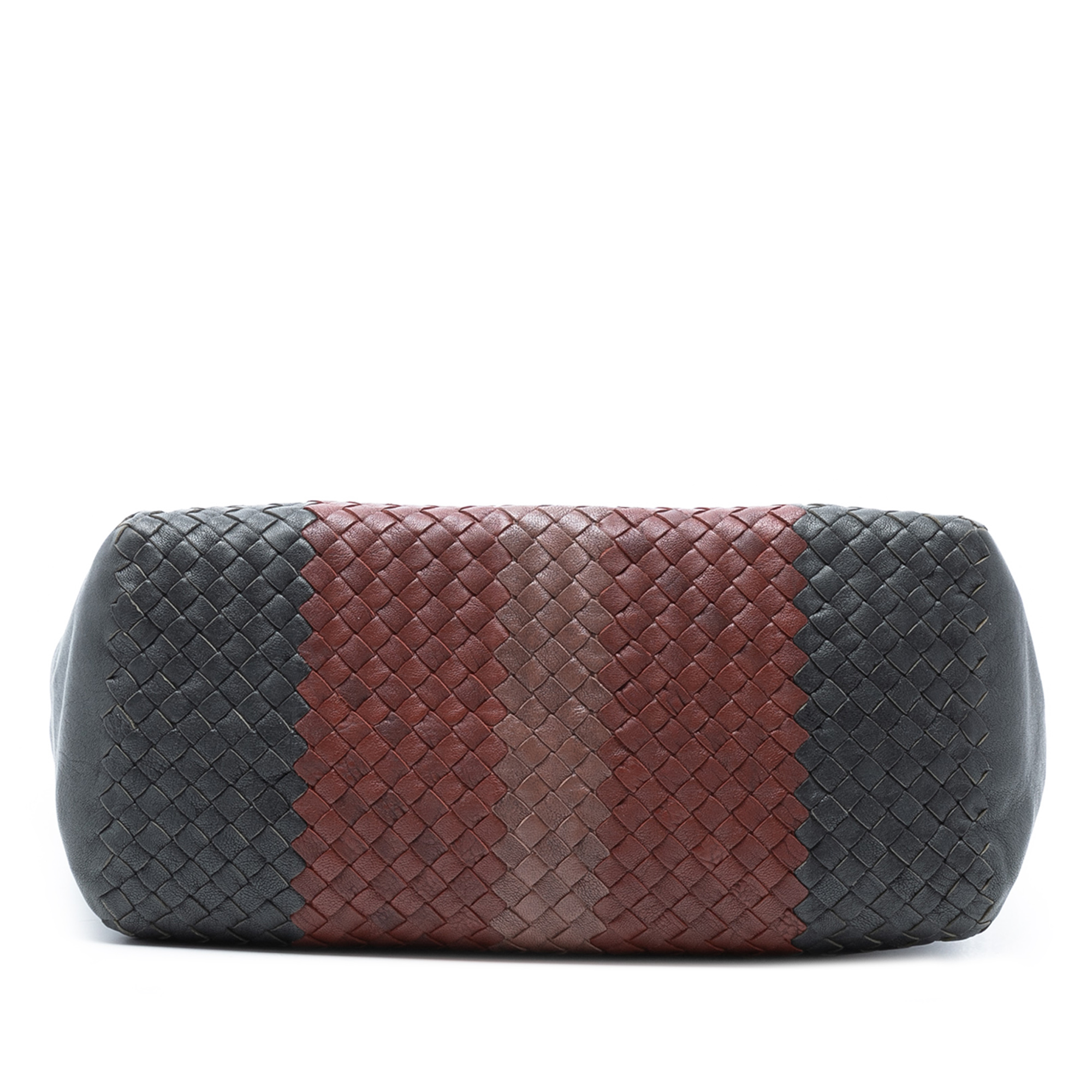 Pre-owned Woven Leather Tote Bag