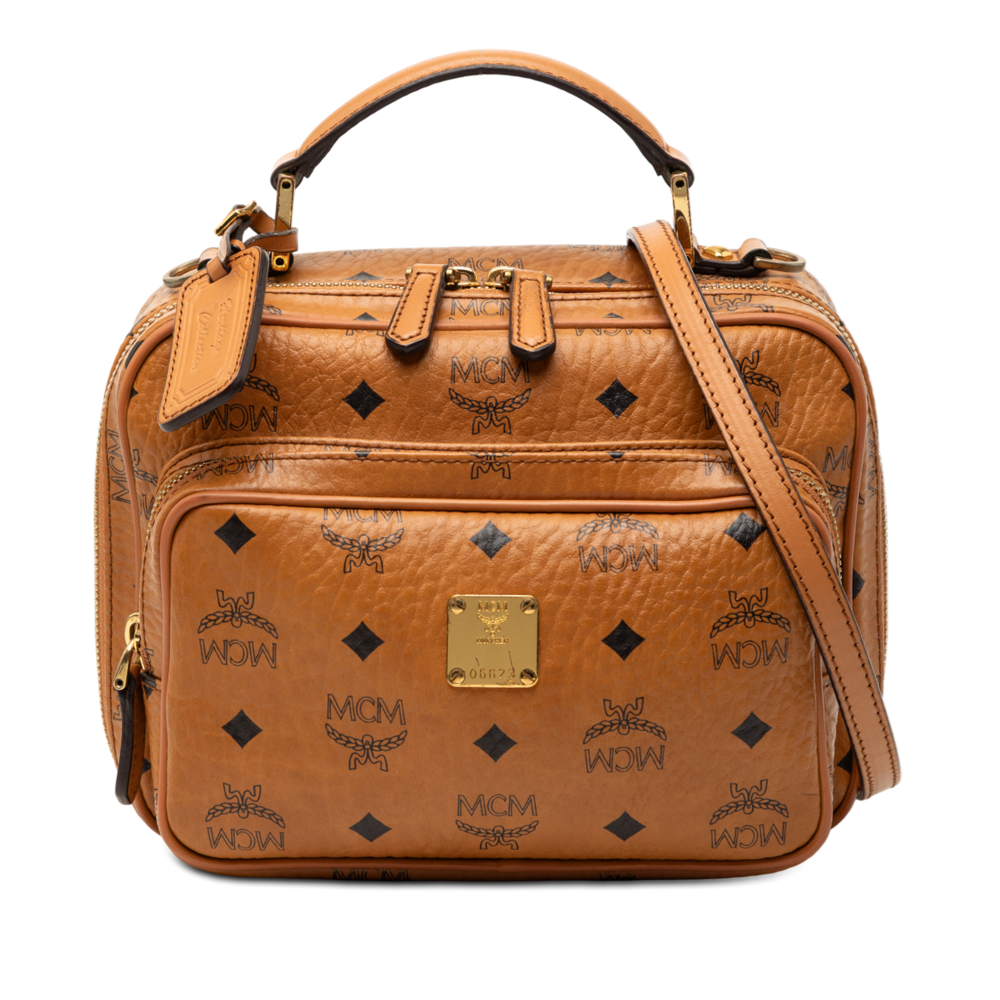Pre-owned Leather Top Handle Bag