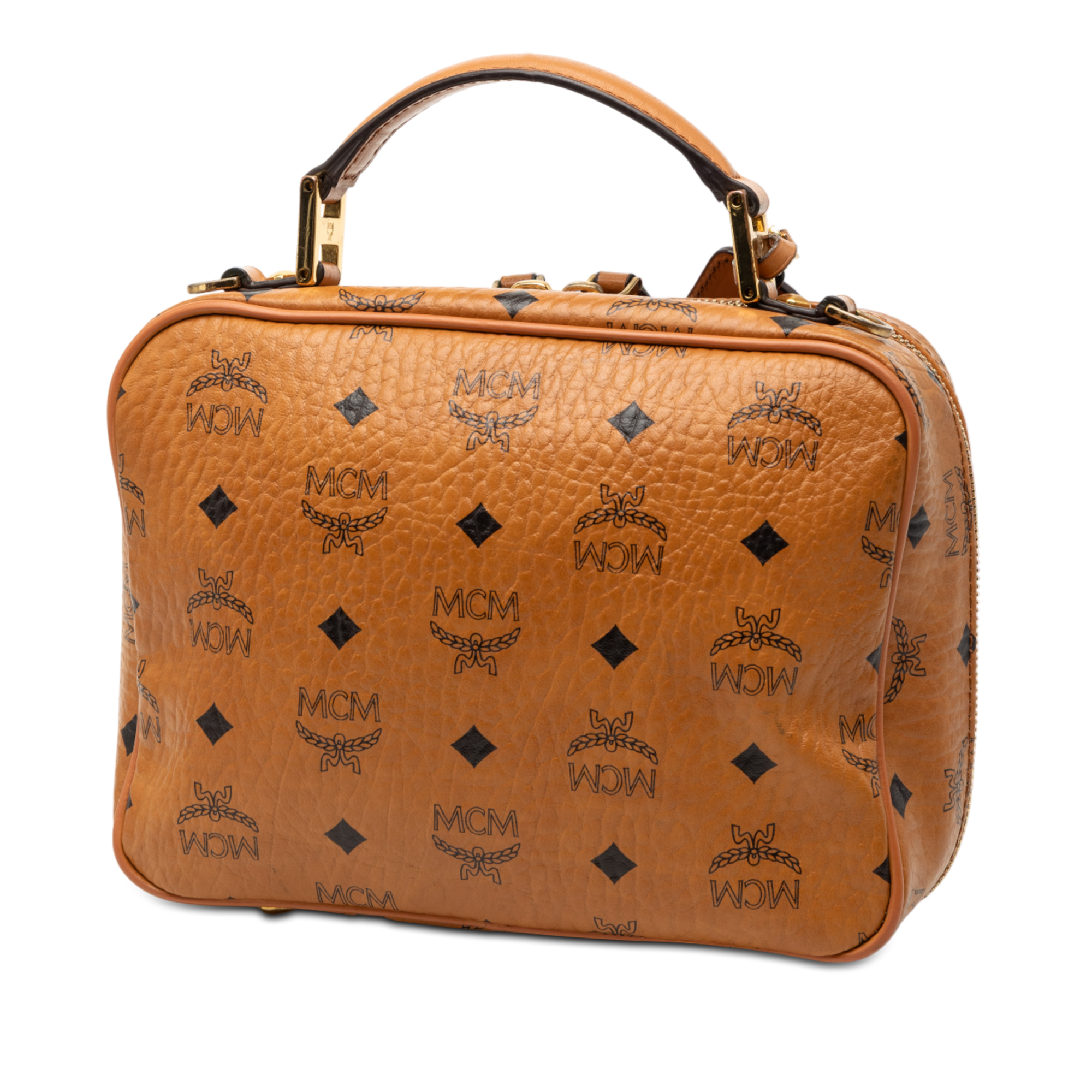 Pre-owned Leather Top Handle Bag