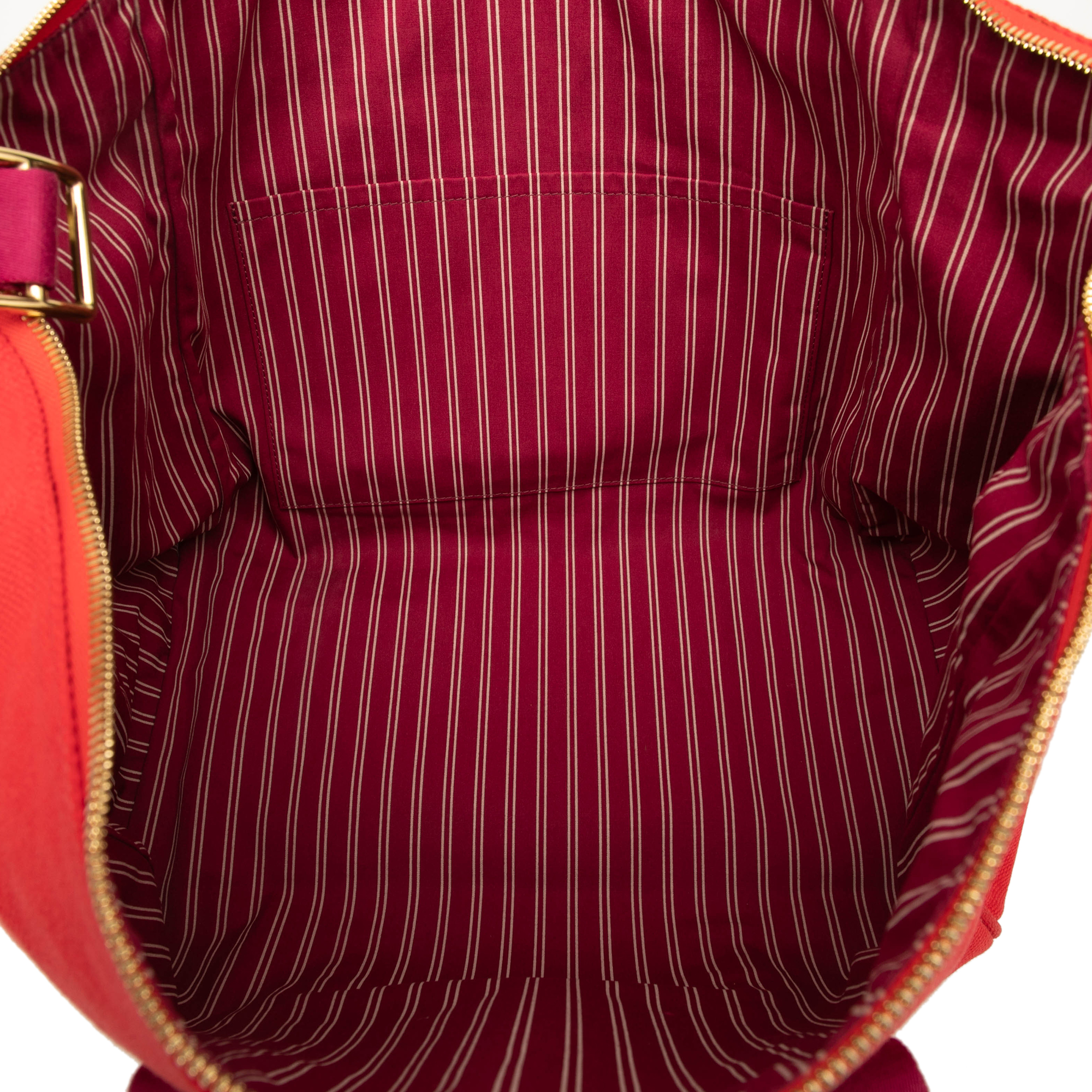 Pre-owned Canvas Travel Bag