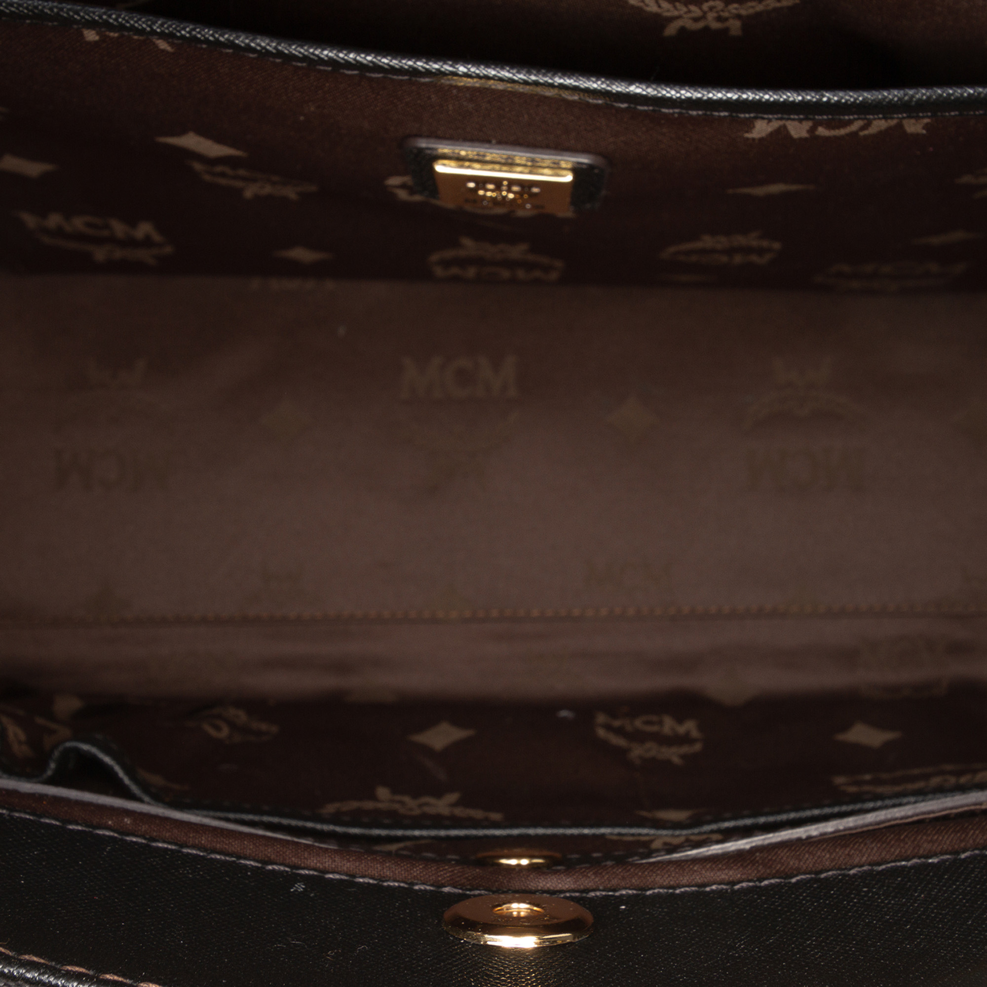 Pre-owned Structured Leather Satchel