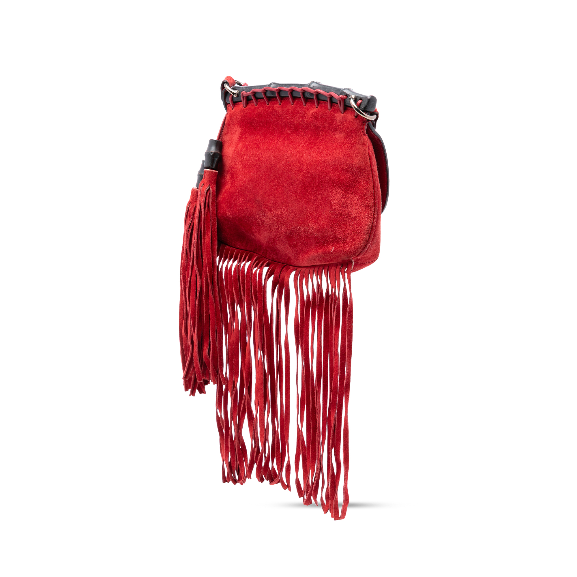 Pre-owned Bamboo Handle Shoulder Bag