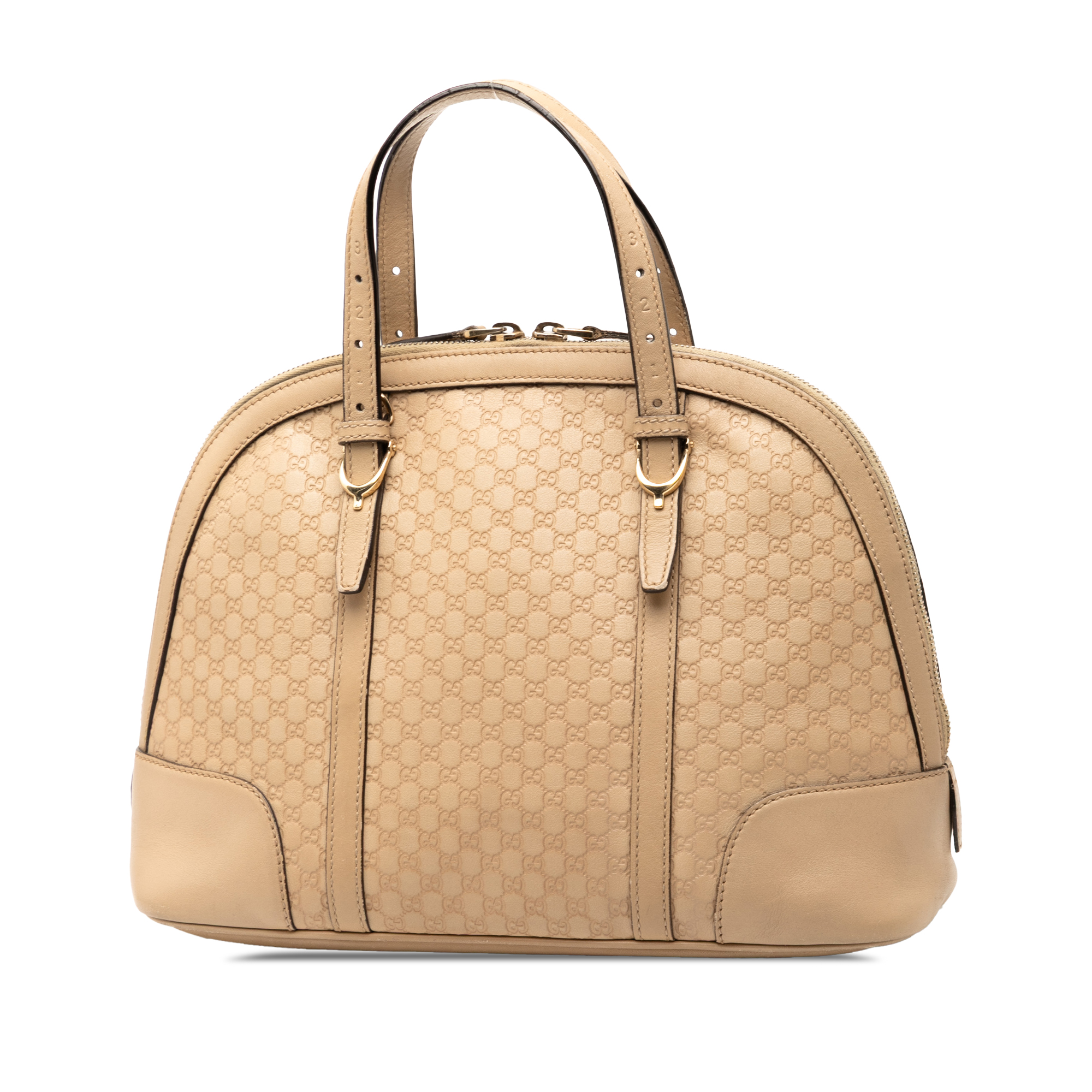 Pre-owned Leather Dome Satchel