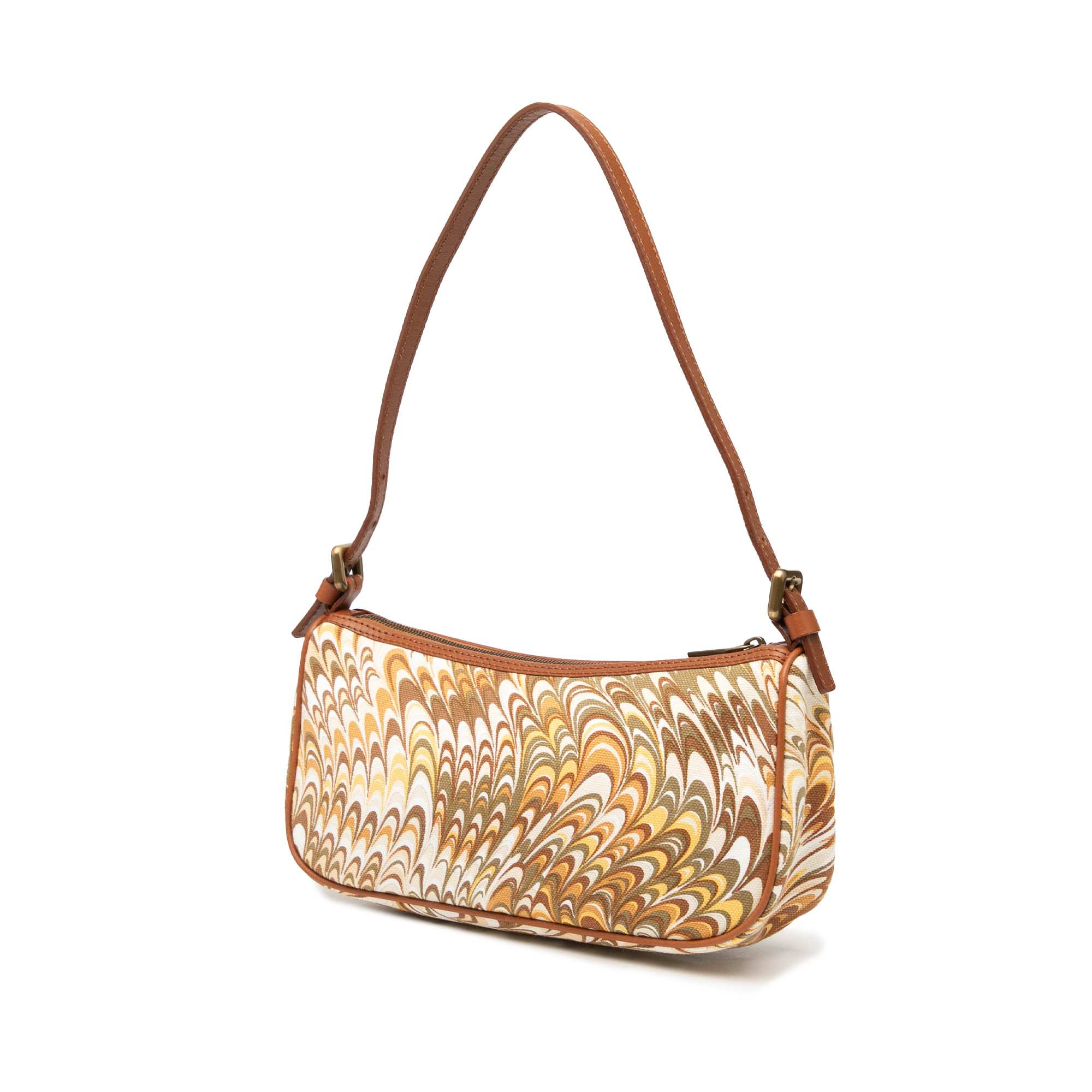 Pre-owned Patterned Shoulder Bag