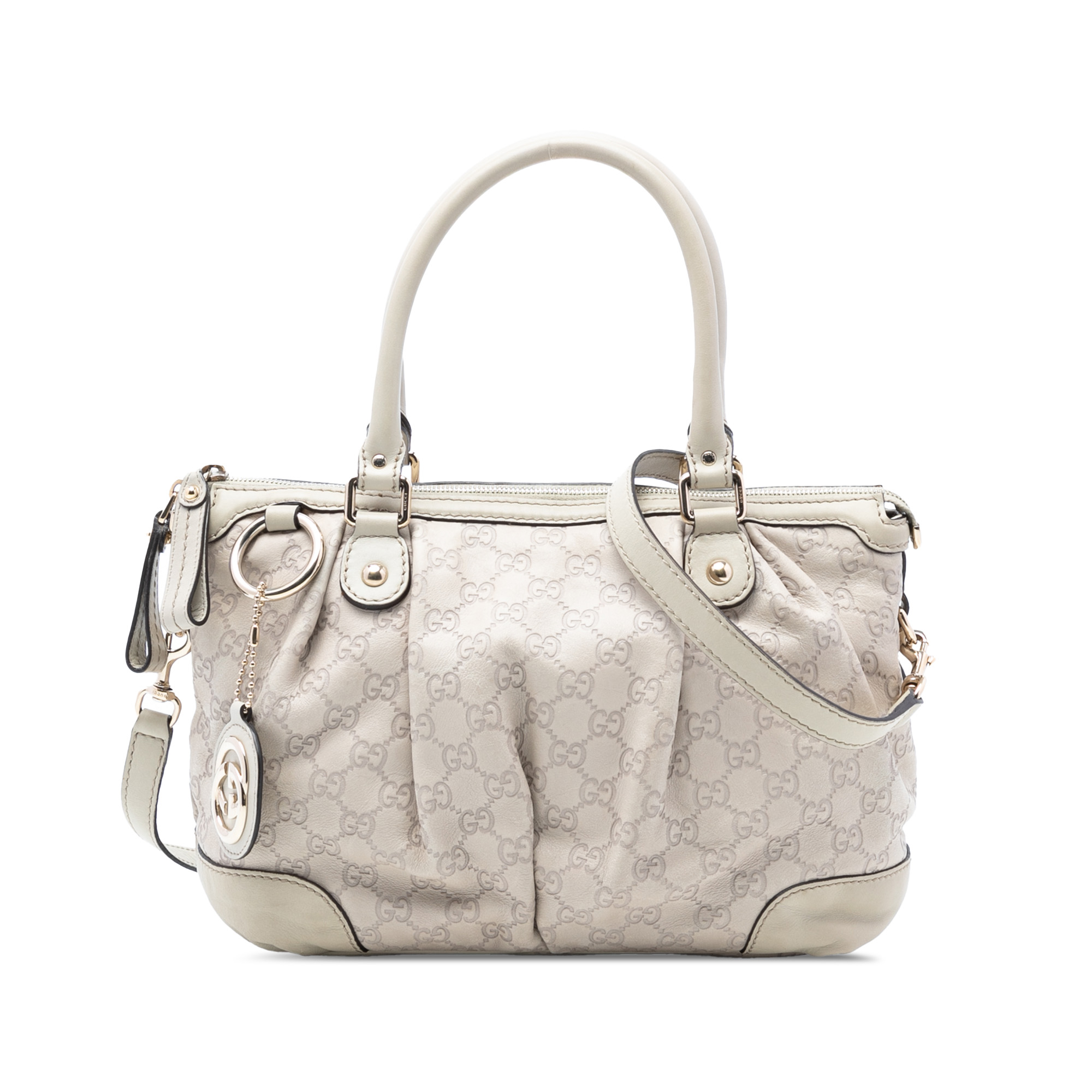 Pre-owned Leather Shoulder Bag