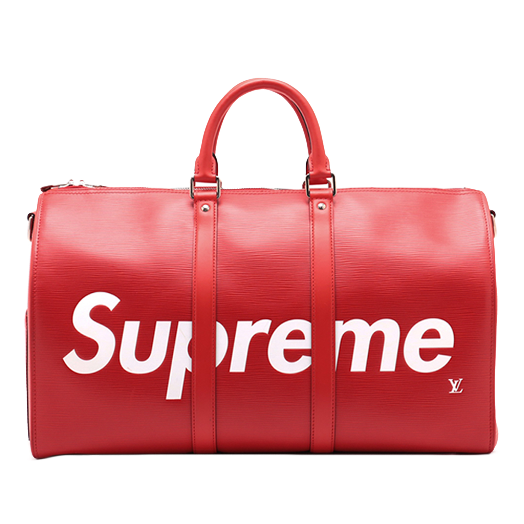 Pre-owned Leather Duffle Bag