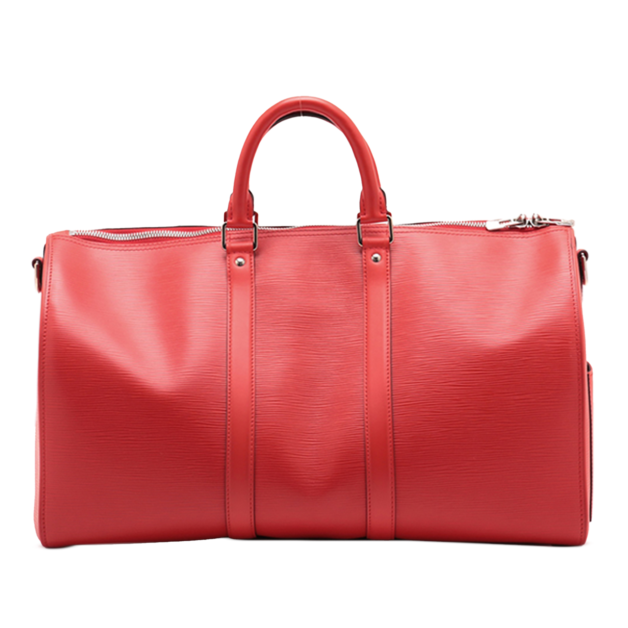 Pre-owned Leather Duffle Bag