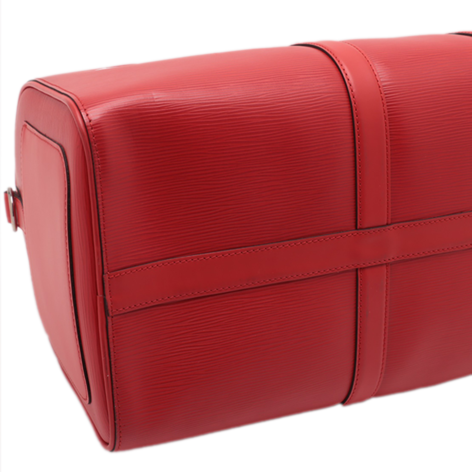 Pre-owned Leather Duffle Bag
