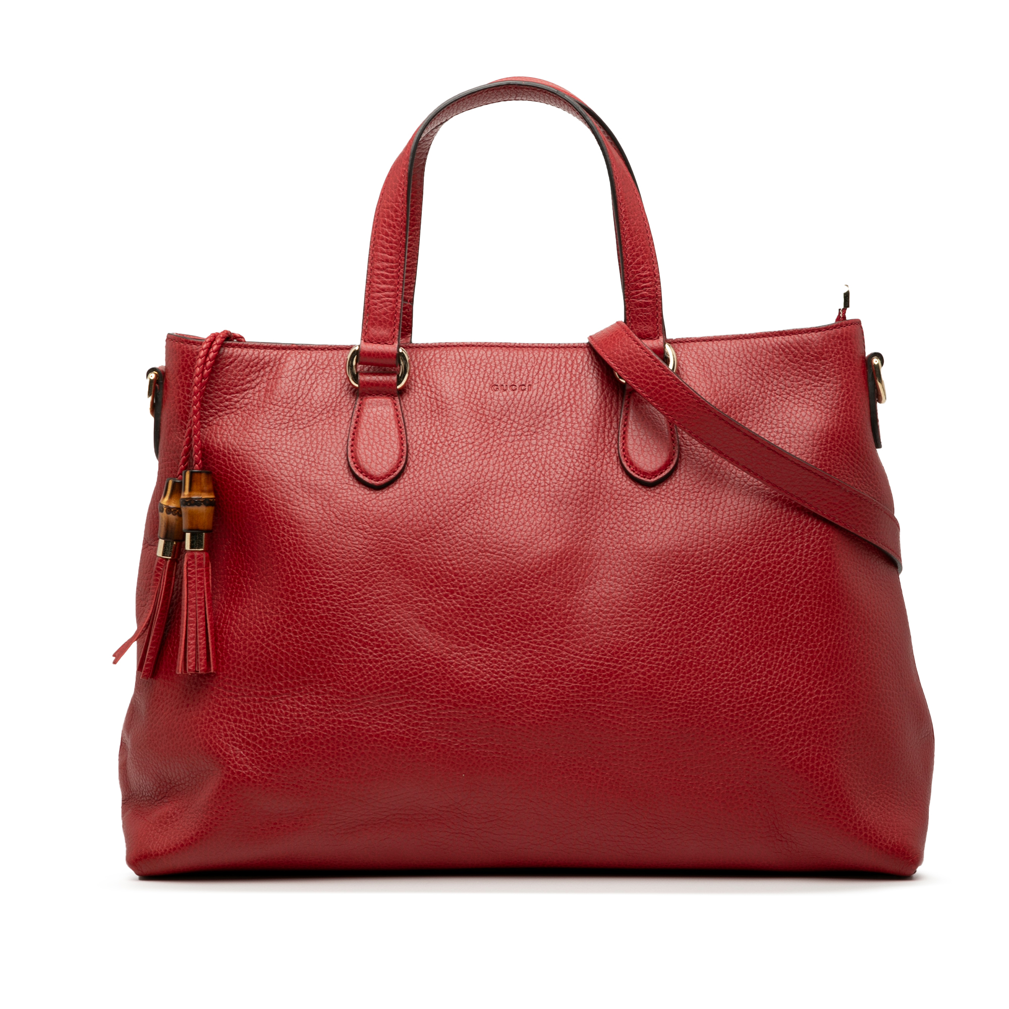 Pre-owned Leather Tote Bag