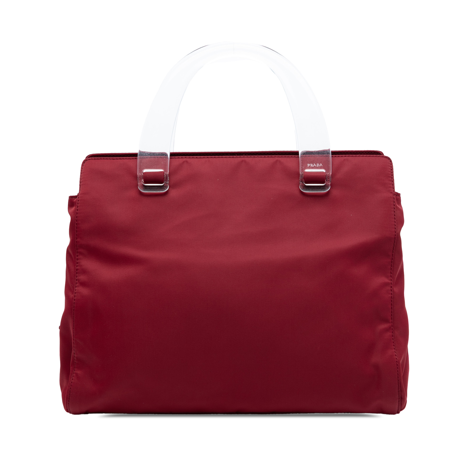 Pre-owned Structured Top Handle Bag