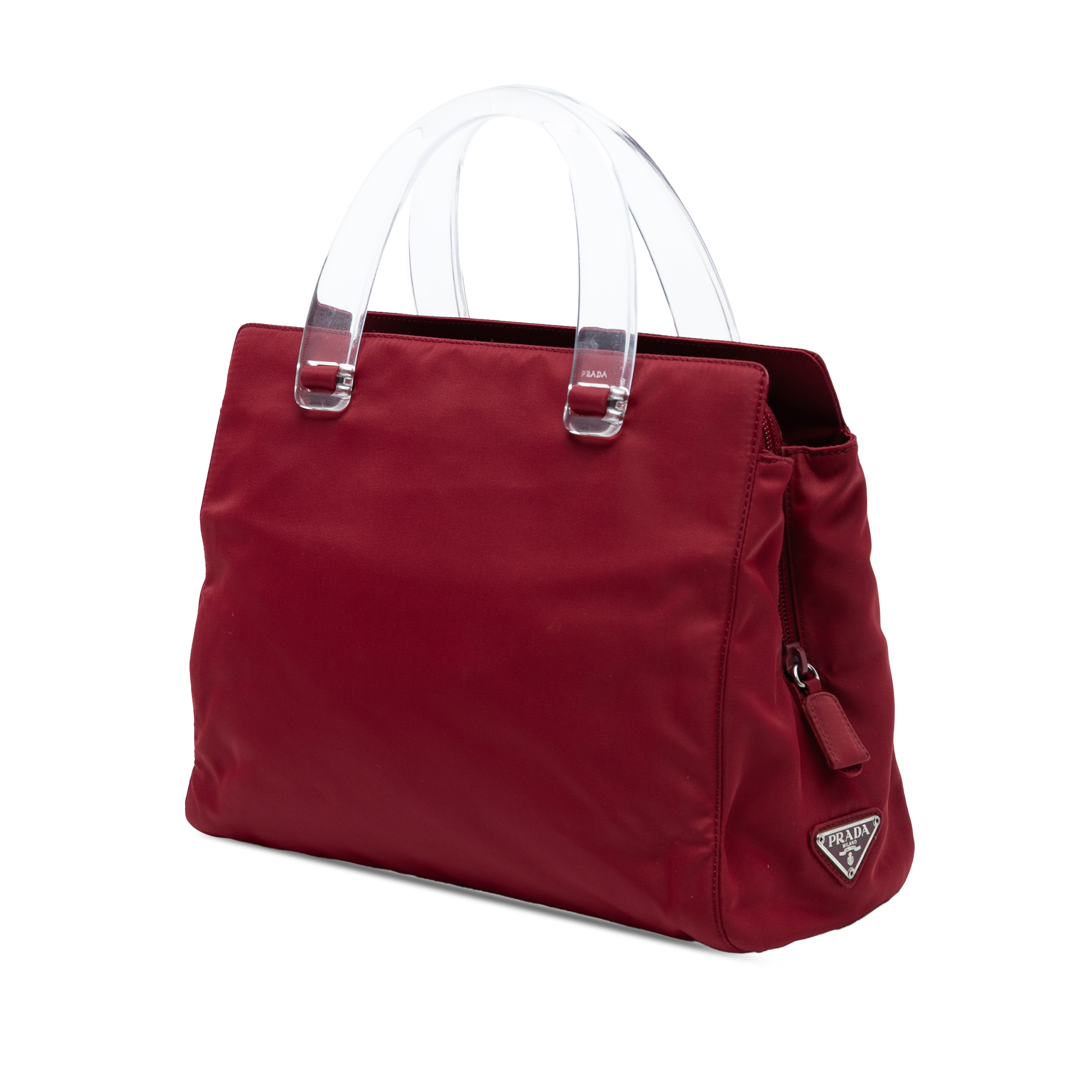 Pre-owned Structured Top Handle Bag