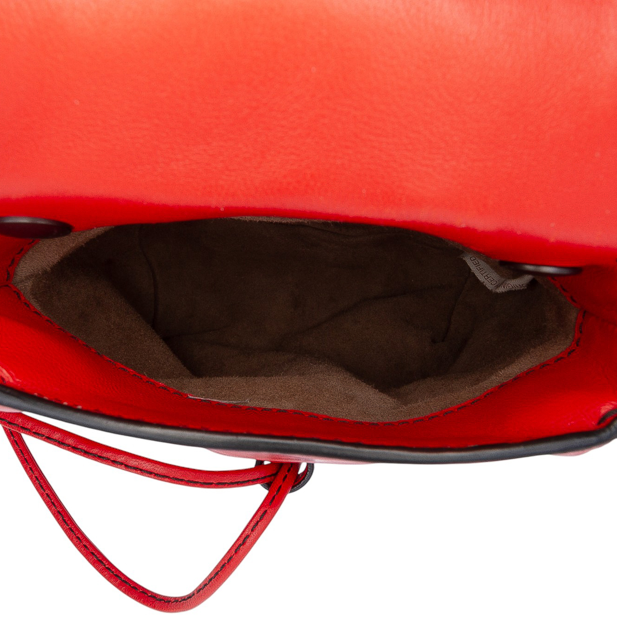 Leather Woven Backpack