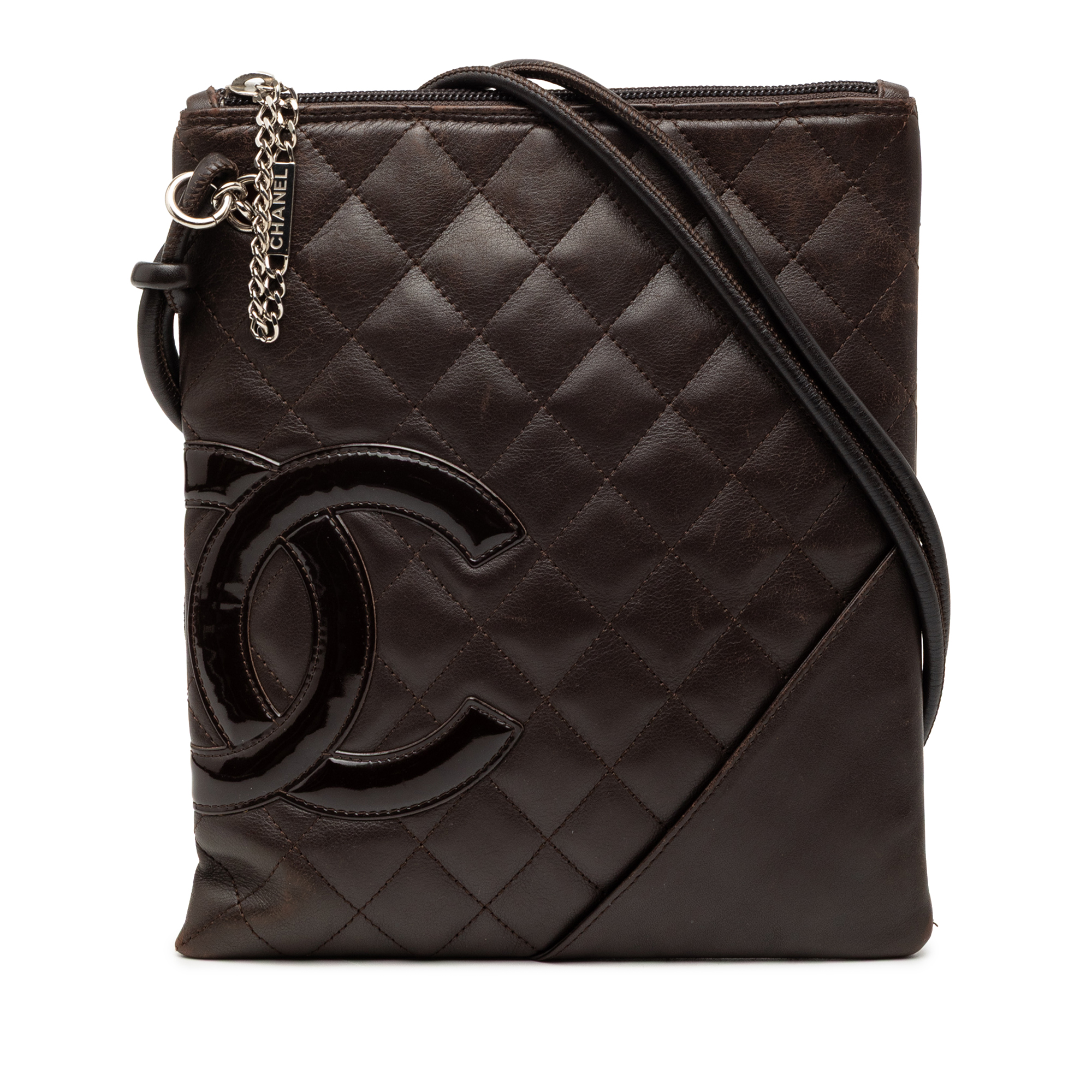 Pre-owned Quilted Leather Crossbody Bag