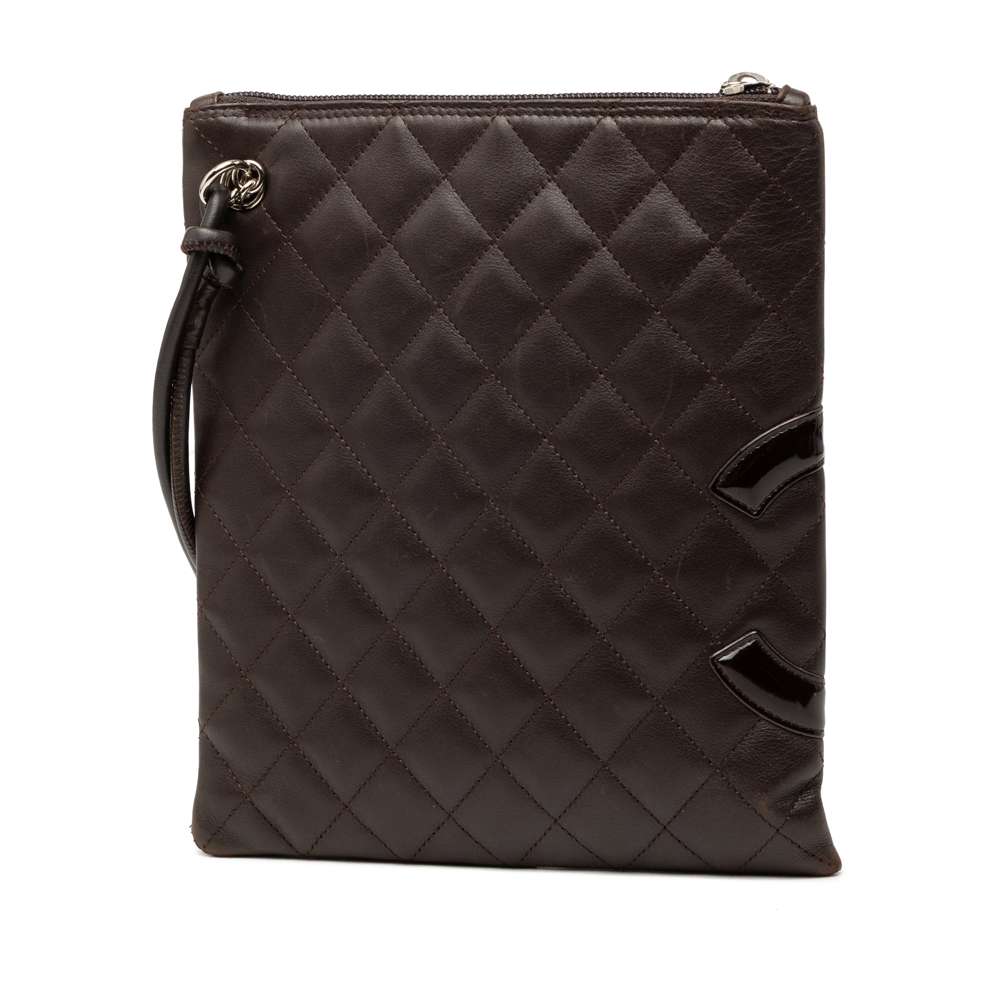 Pre-owned Quilted Leather Crossbody Bag